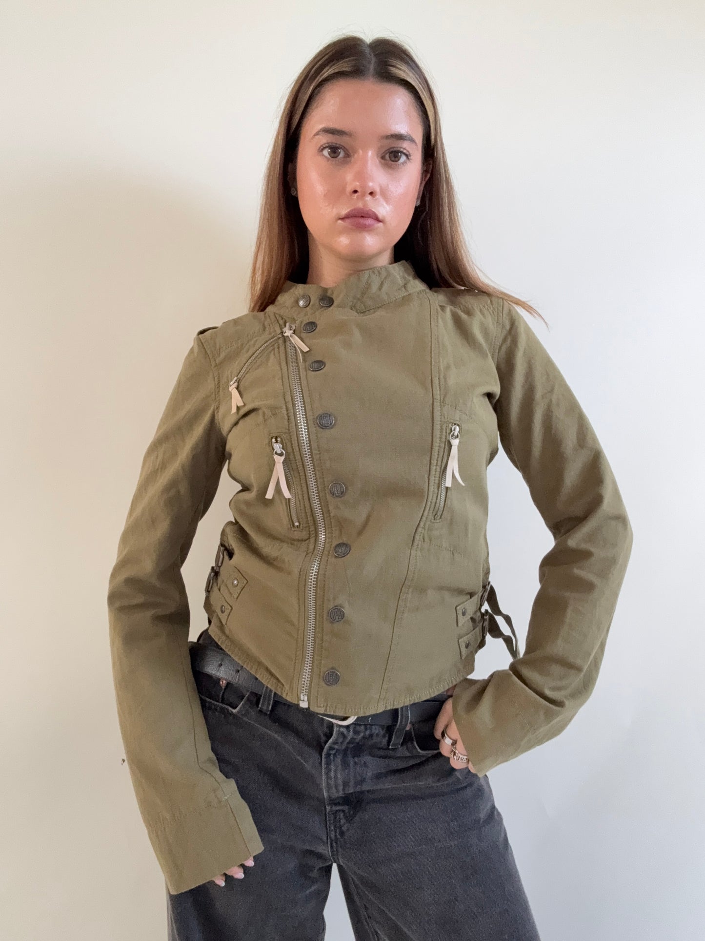 Diesel Asymmetric Buckle Jacket (L)