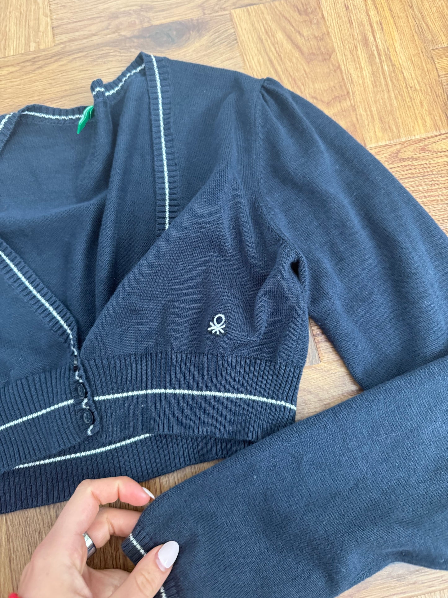 United Colors Of Benetton Cropped Cardigan (S)