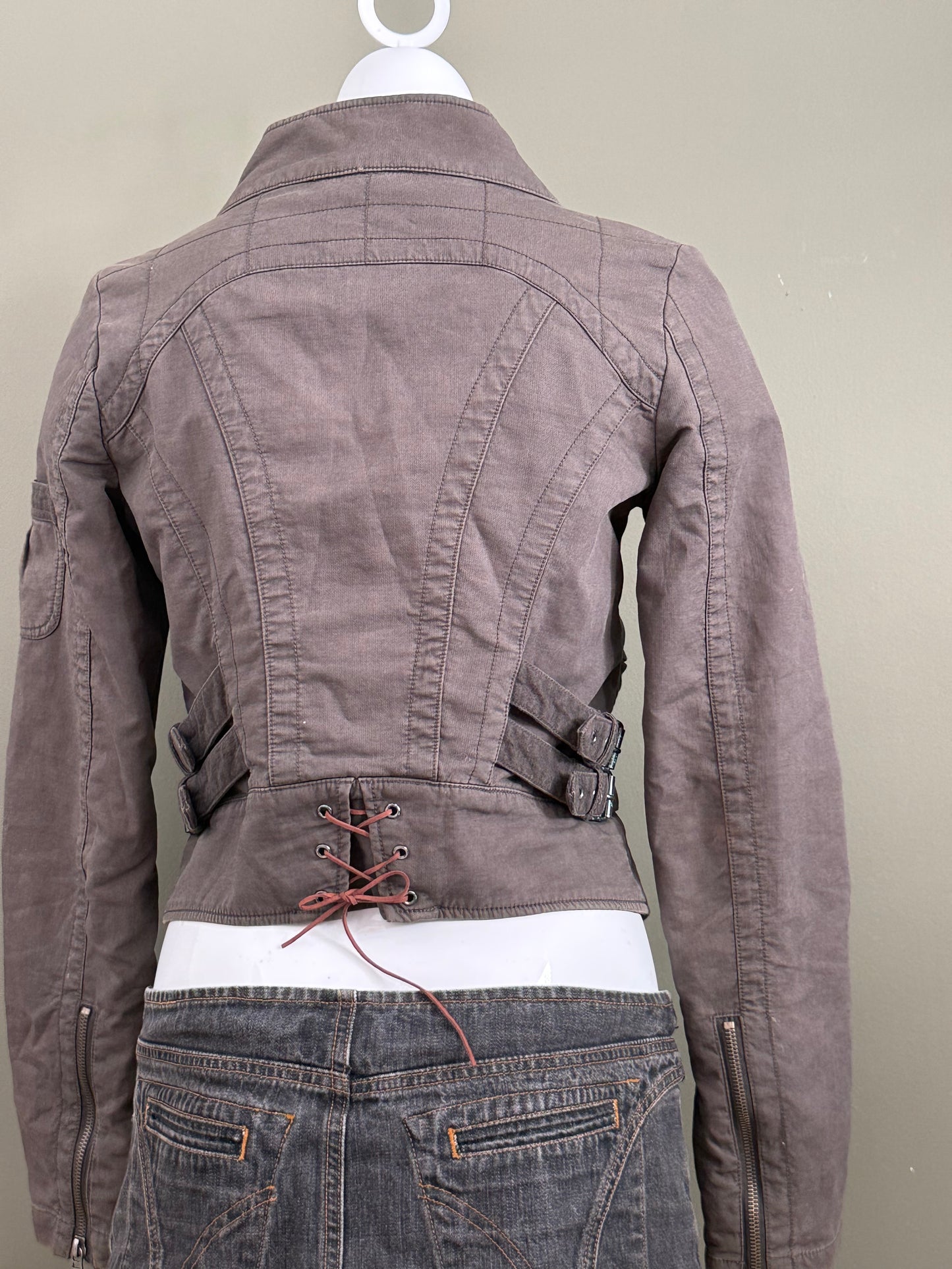 Diesel Cropped Utility Jacket (M)