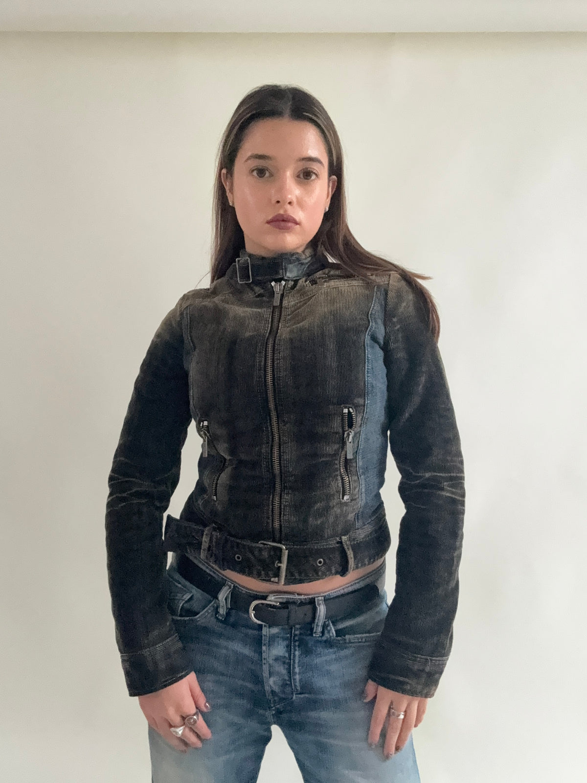 Vintage Diesel Buckle Jacket (S)