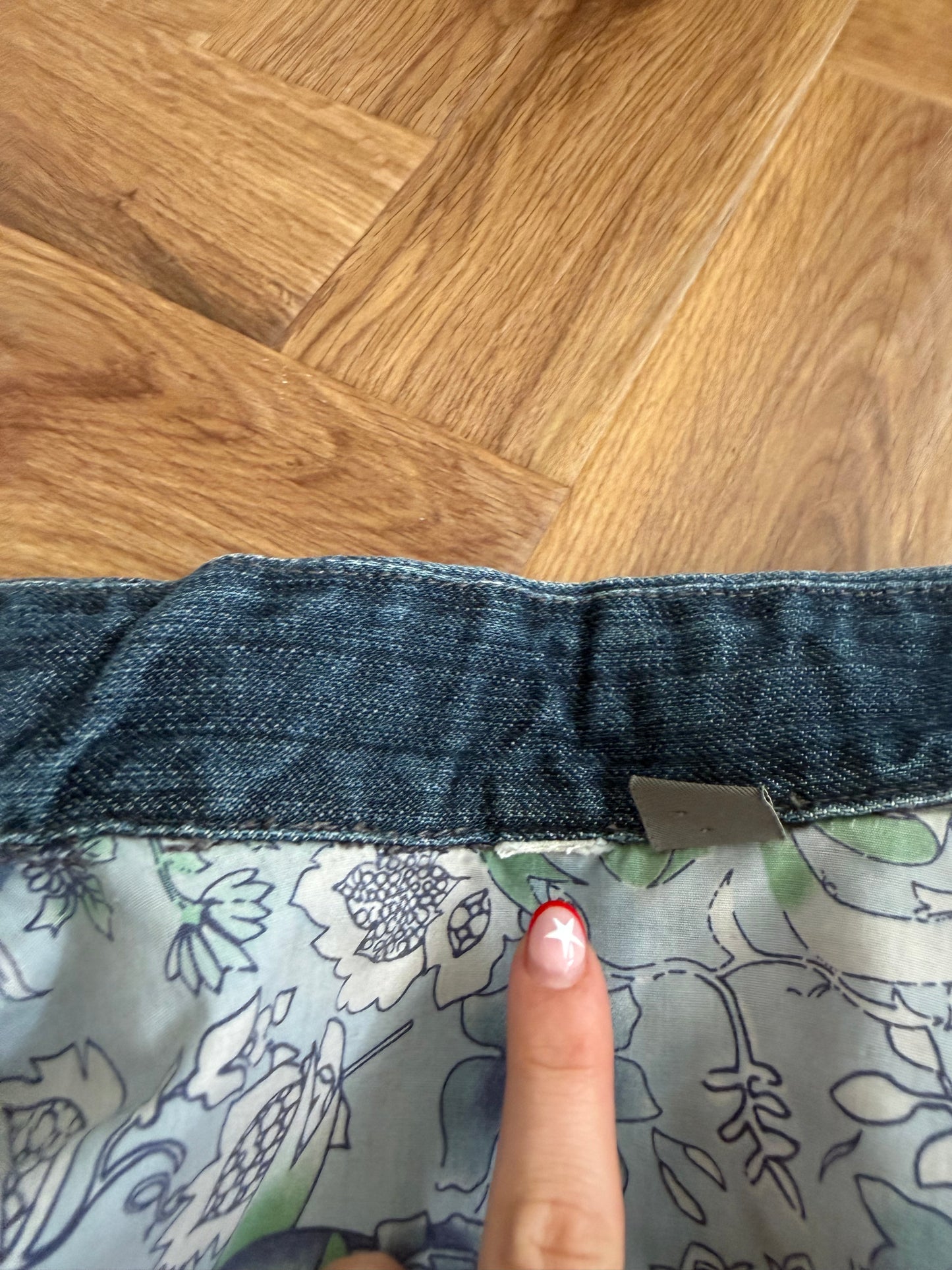 Ted Baker Denim Military Jacket (M)