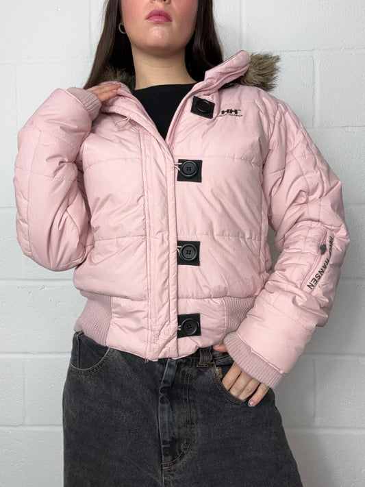 Helly Hansen Pink Puffer Jacket (M)