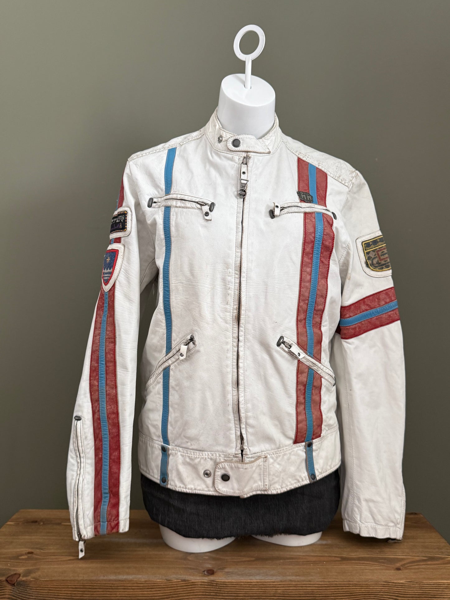 Diesel Leather Biker Jacket (M)