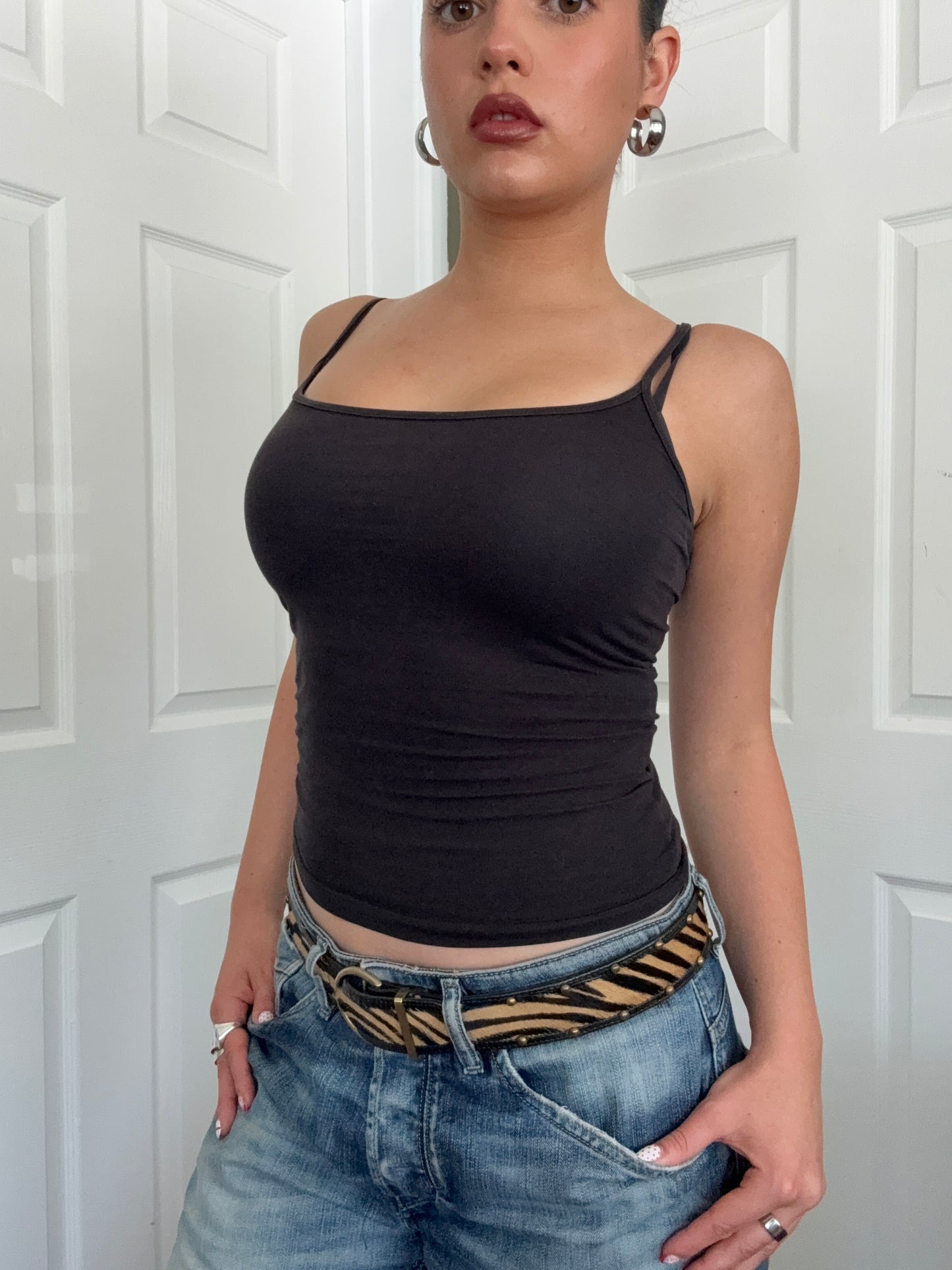 Karen Millen Leather Belt (XS)