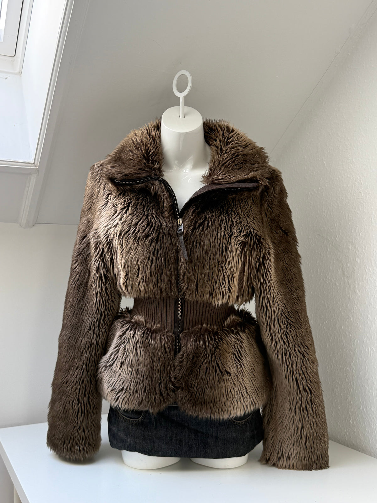 Miss Sixty Faux Fur Jacket (S)