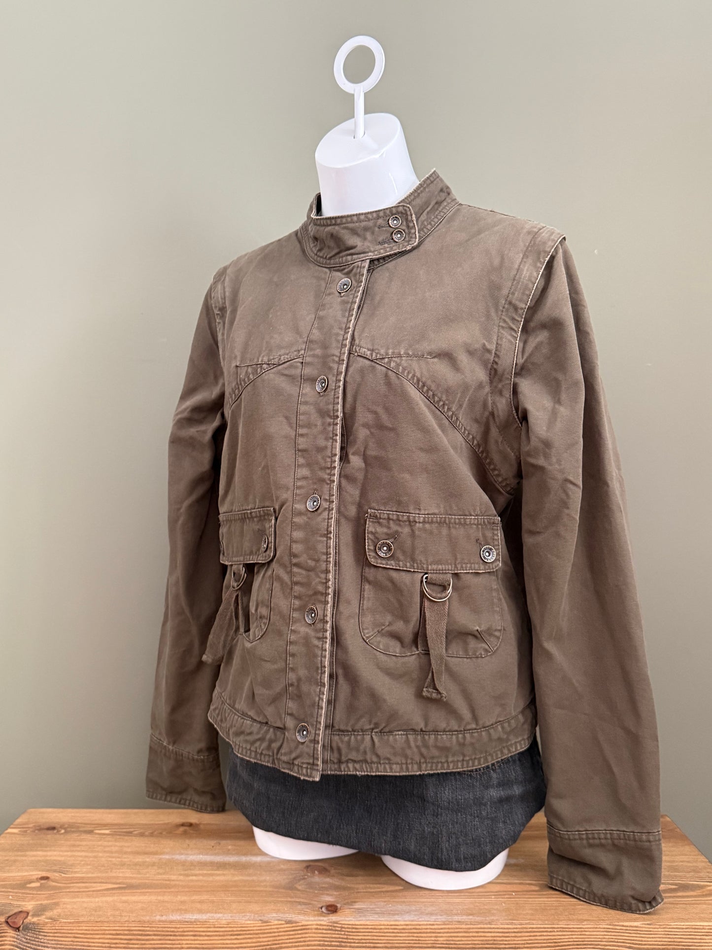 Khaki Corset Jacket (XL)