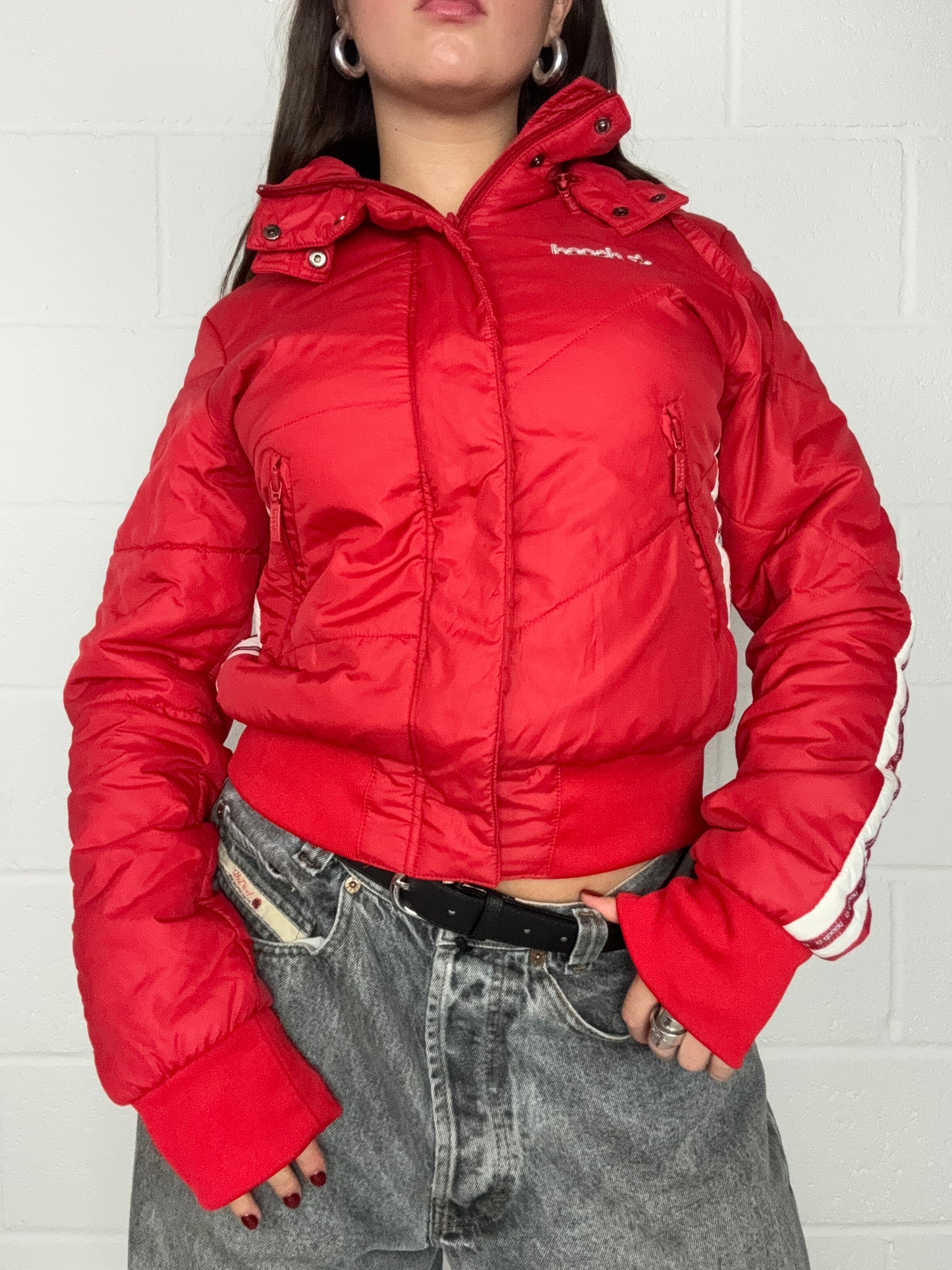 Red Hooch Puffer Jacket