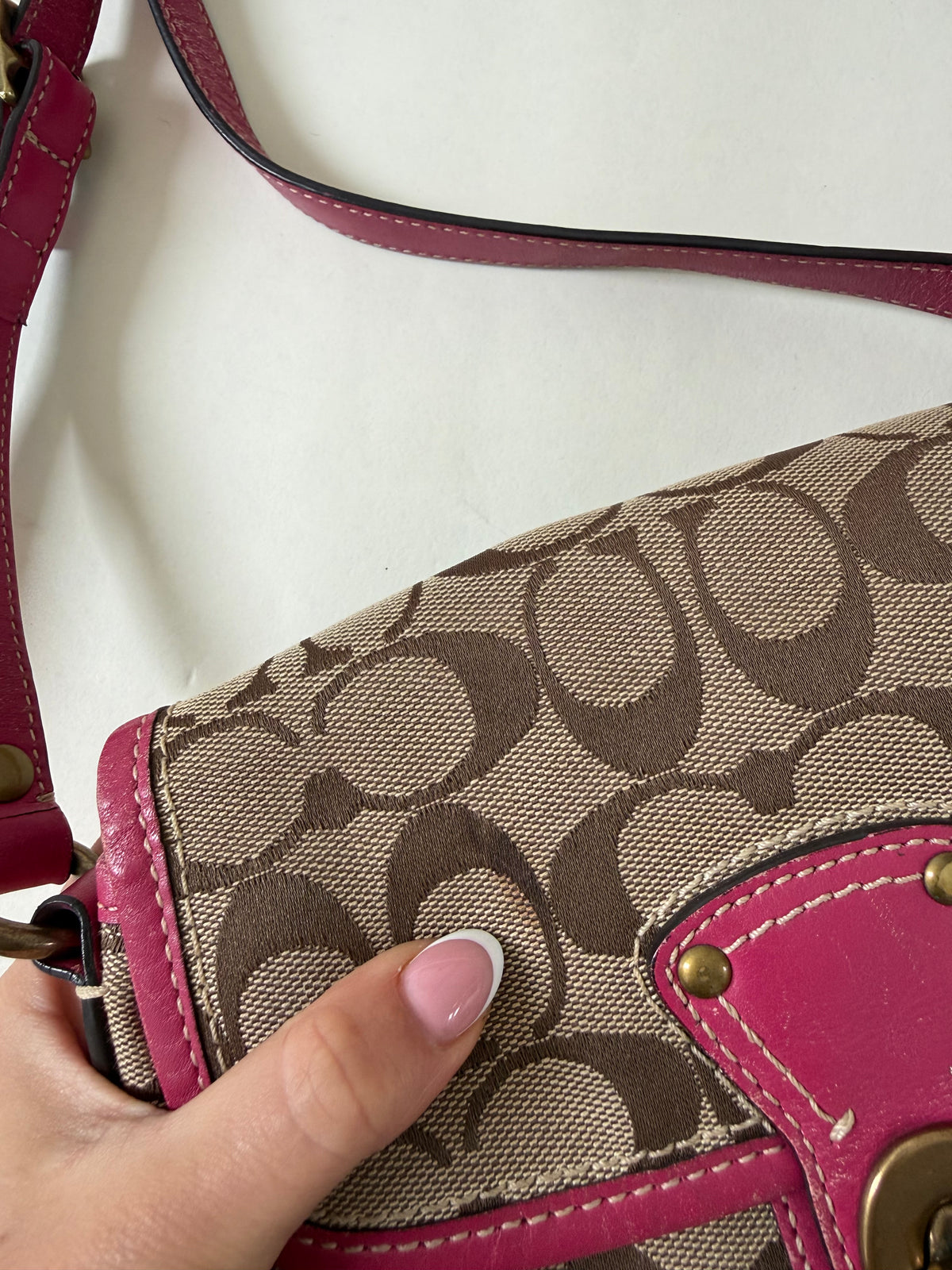 Vintage Coach Crossbody Bag