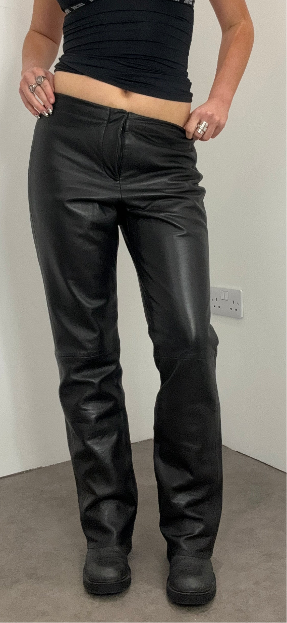 DKNY Leather Trouser