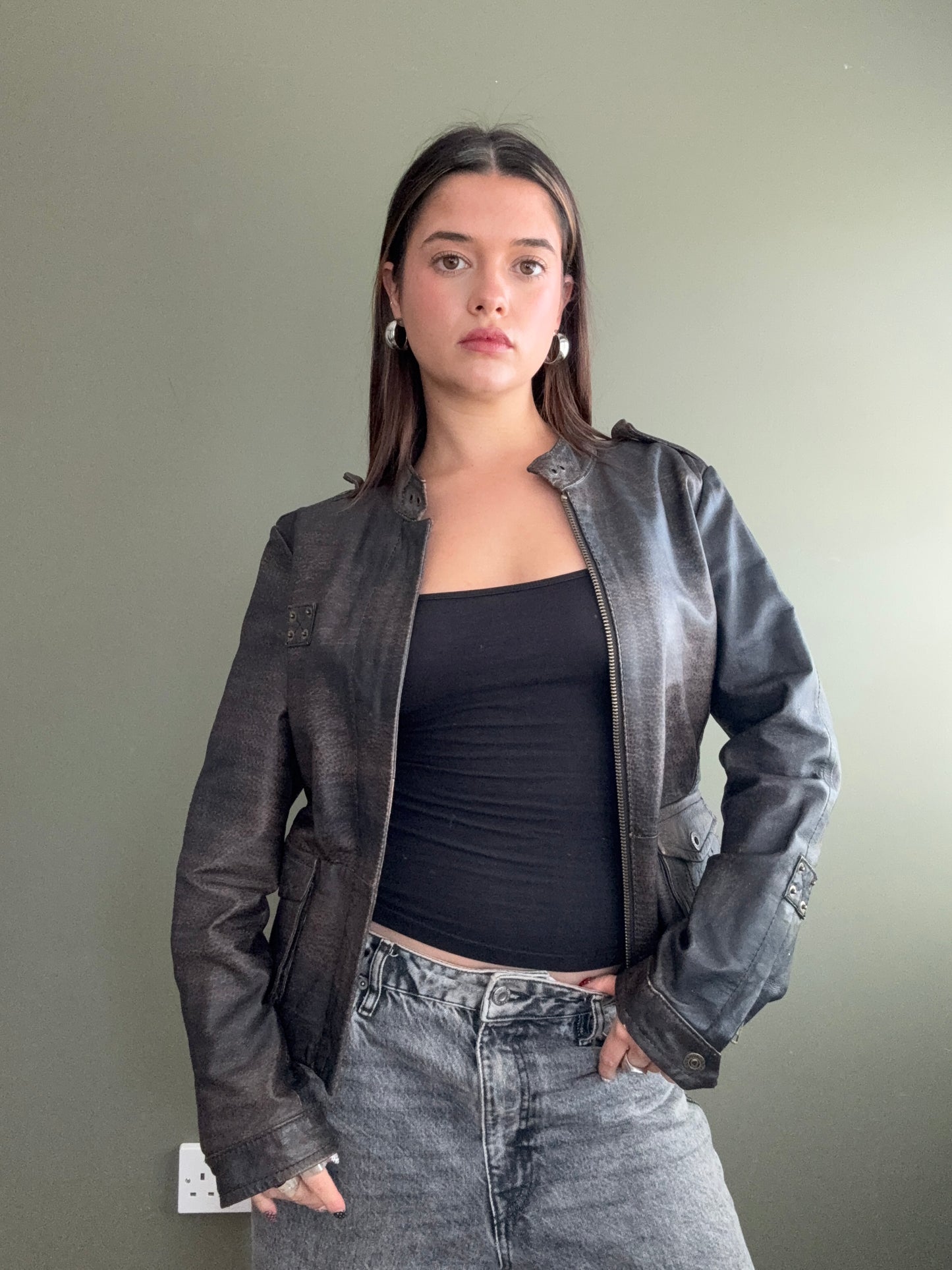 Morgan De Toi Leather Jacket (M)