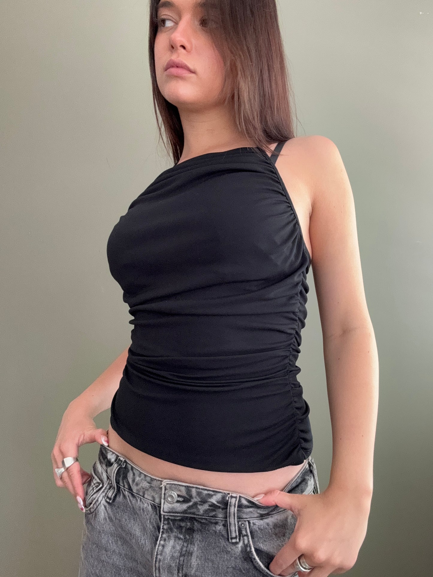 Halterneck 00s Top (UK10)