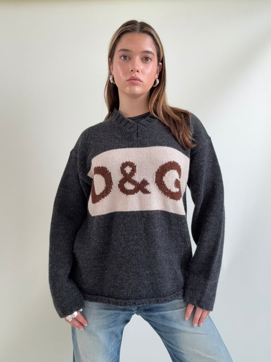 Dolce & Gabbana Vintage Wool Jumper (M)