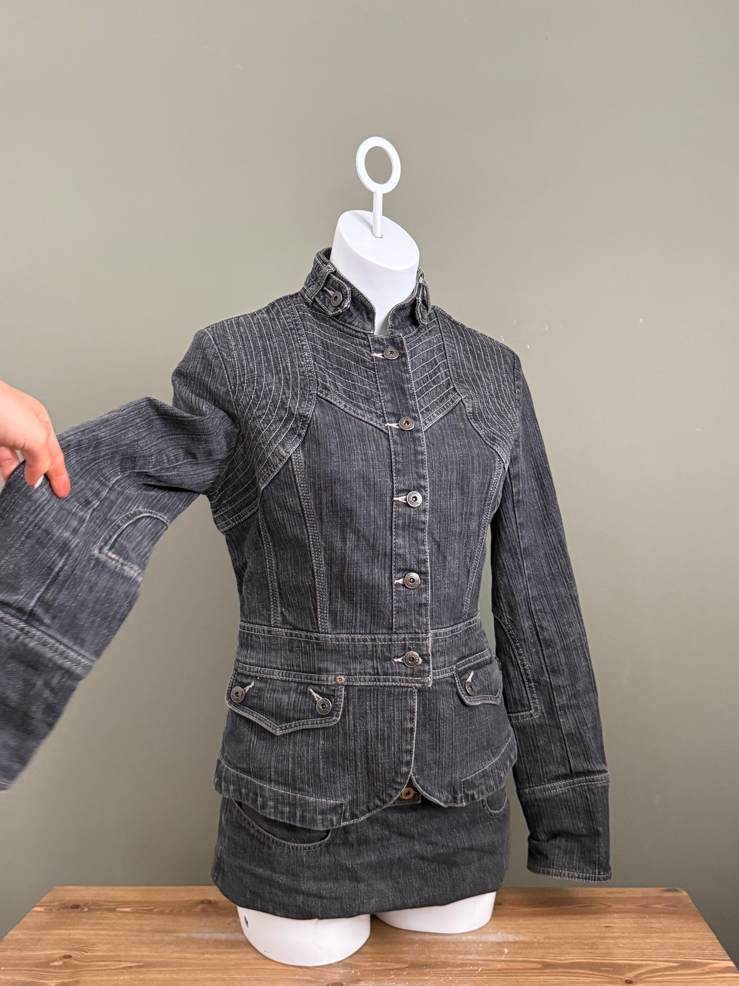 Karen Millen Denim Jacket (UK14)