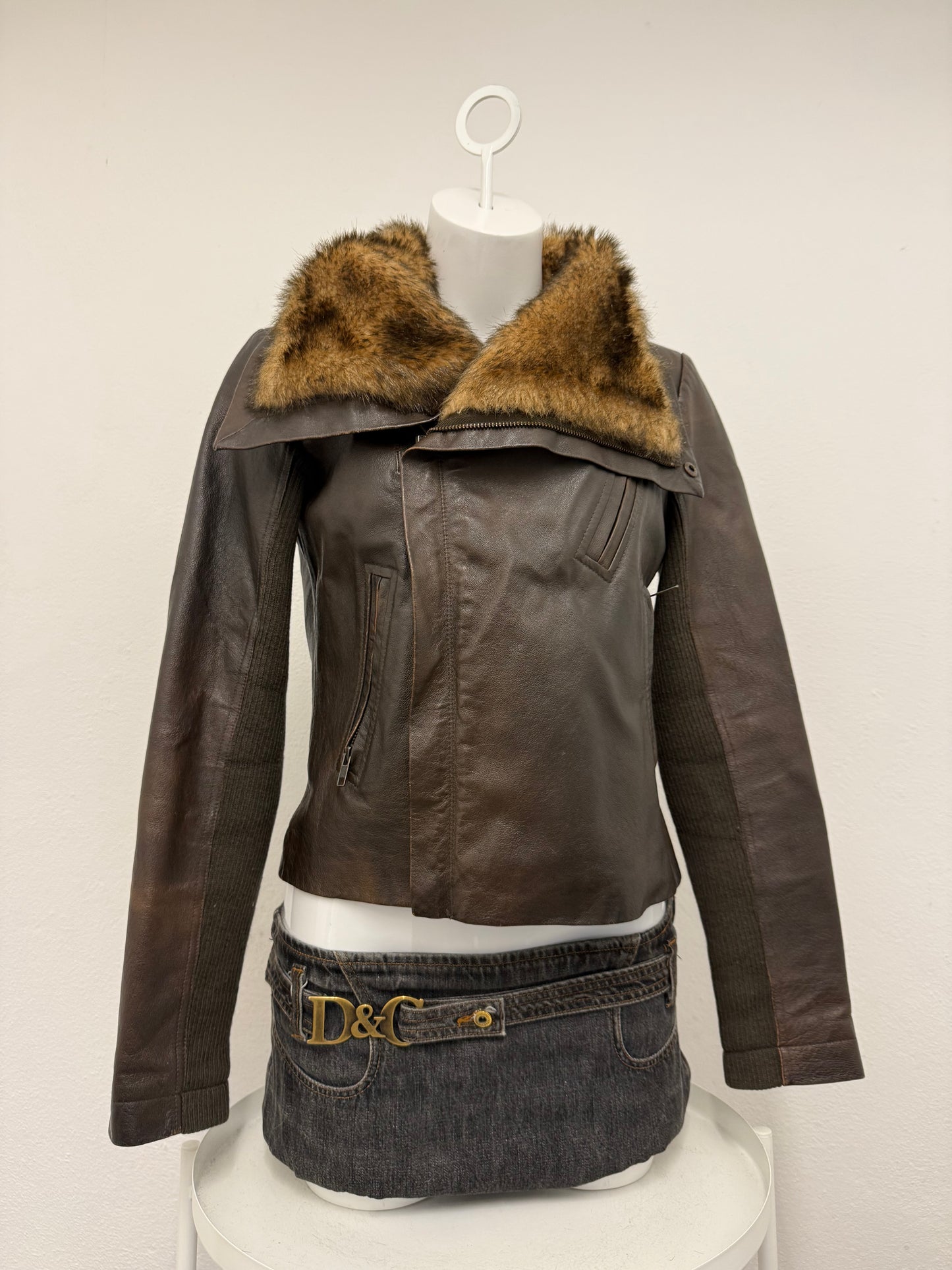 Morgan De Toi Leather Jacket (S)