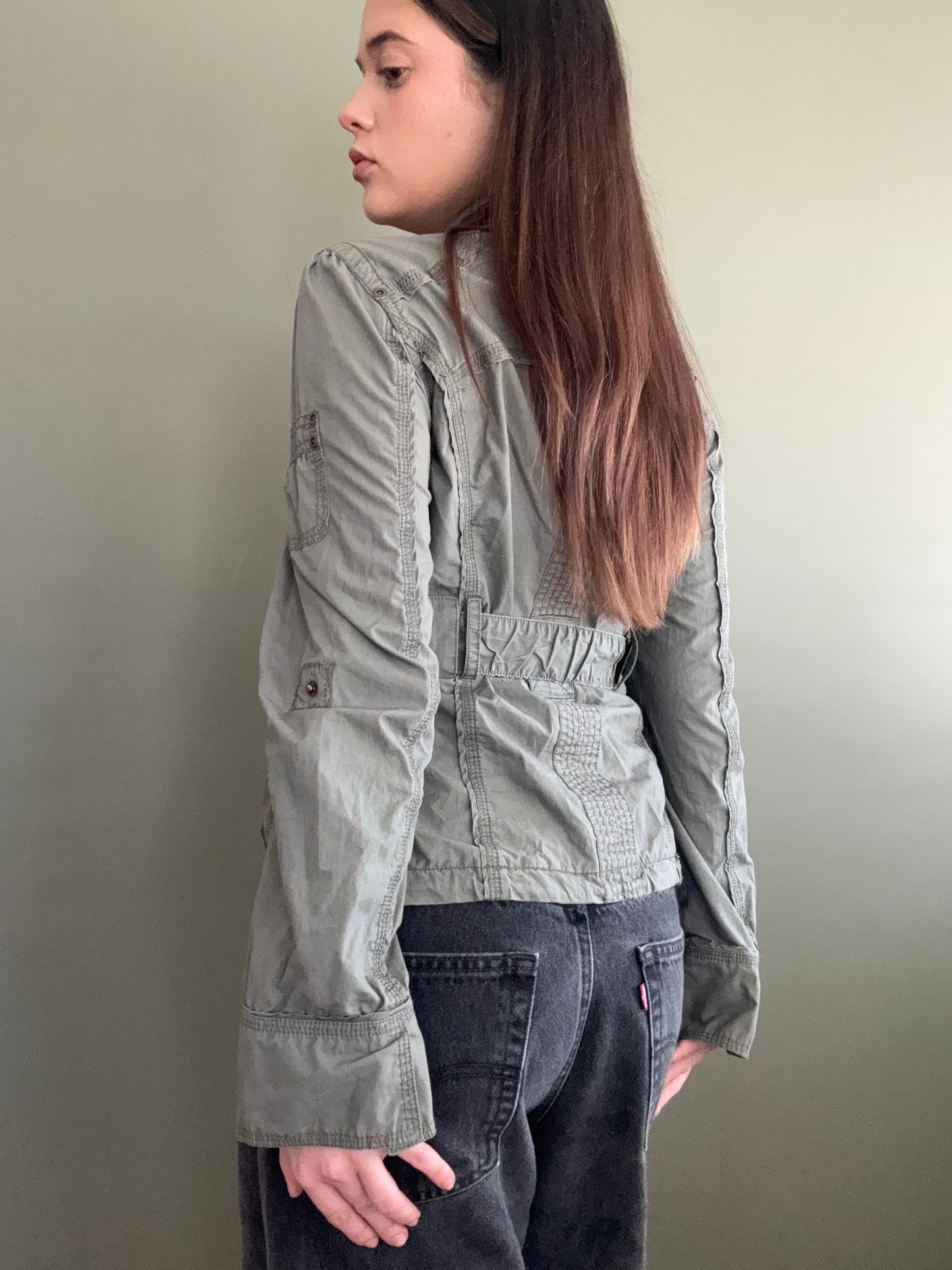 Y2K Utility Coat (UK12)