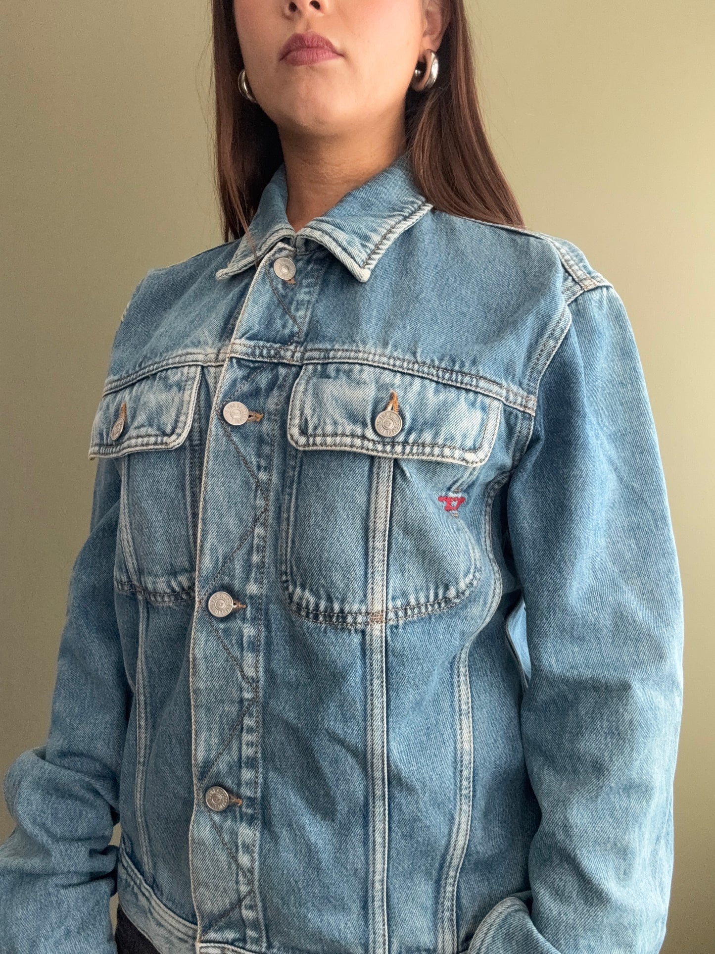 Vintage Diesel Denim Jacket (XL)
