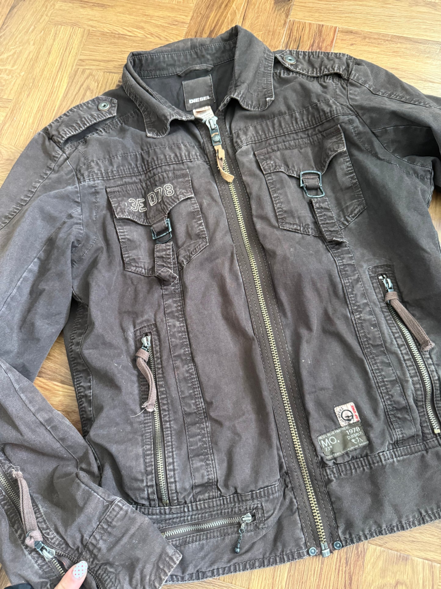 Vintage Diesel Cargo Jacket (L)