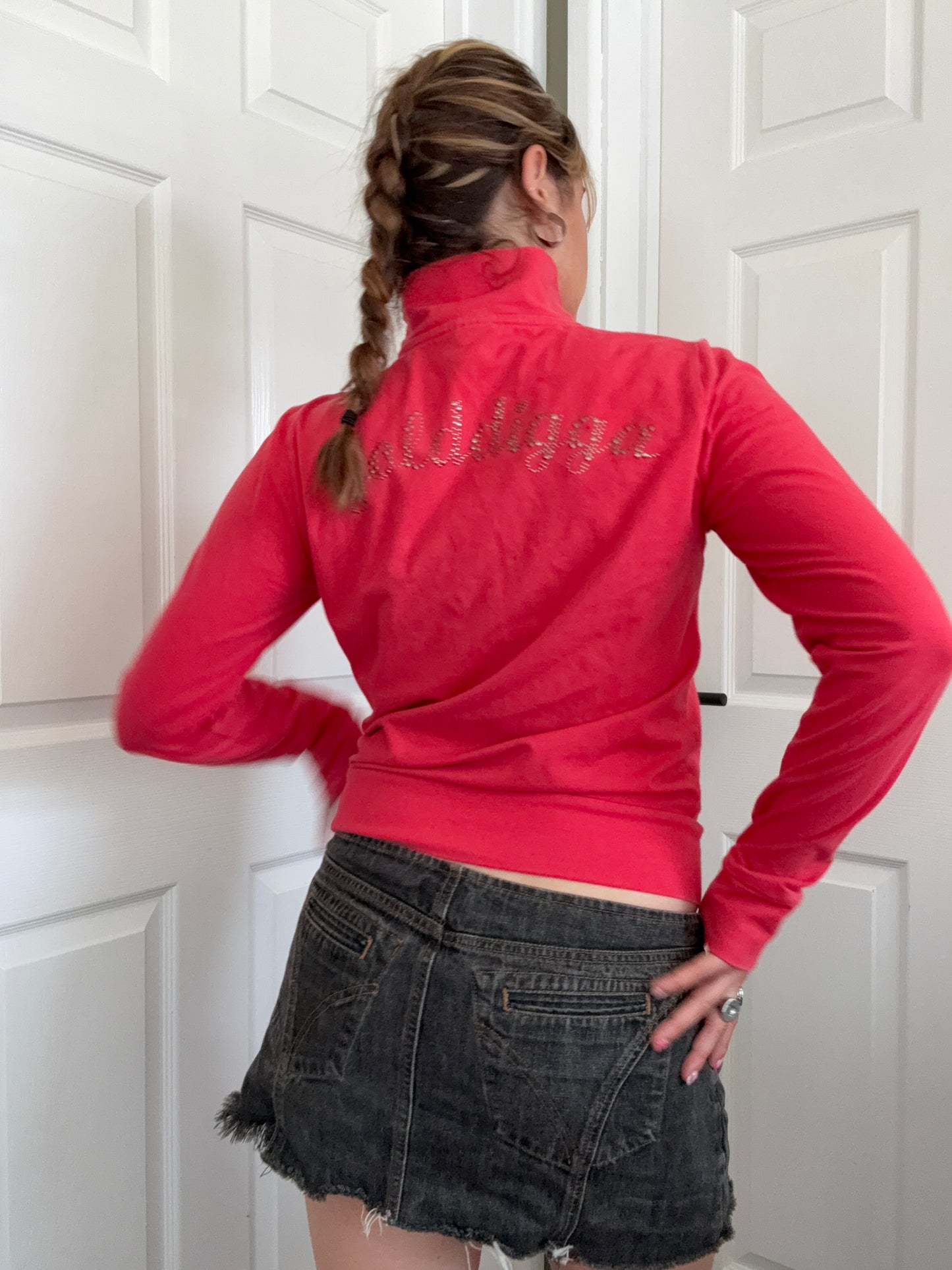 Golddigga Asymmetric Zip Jumper (L)