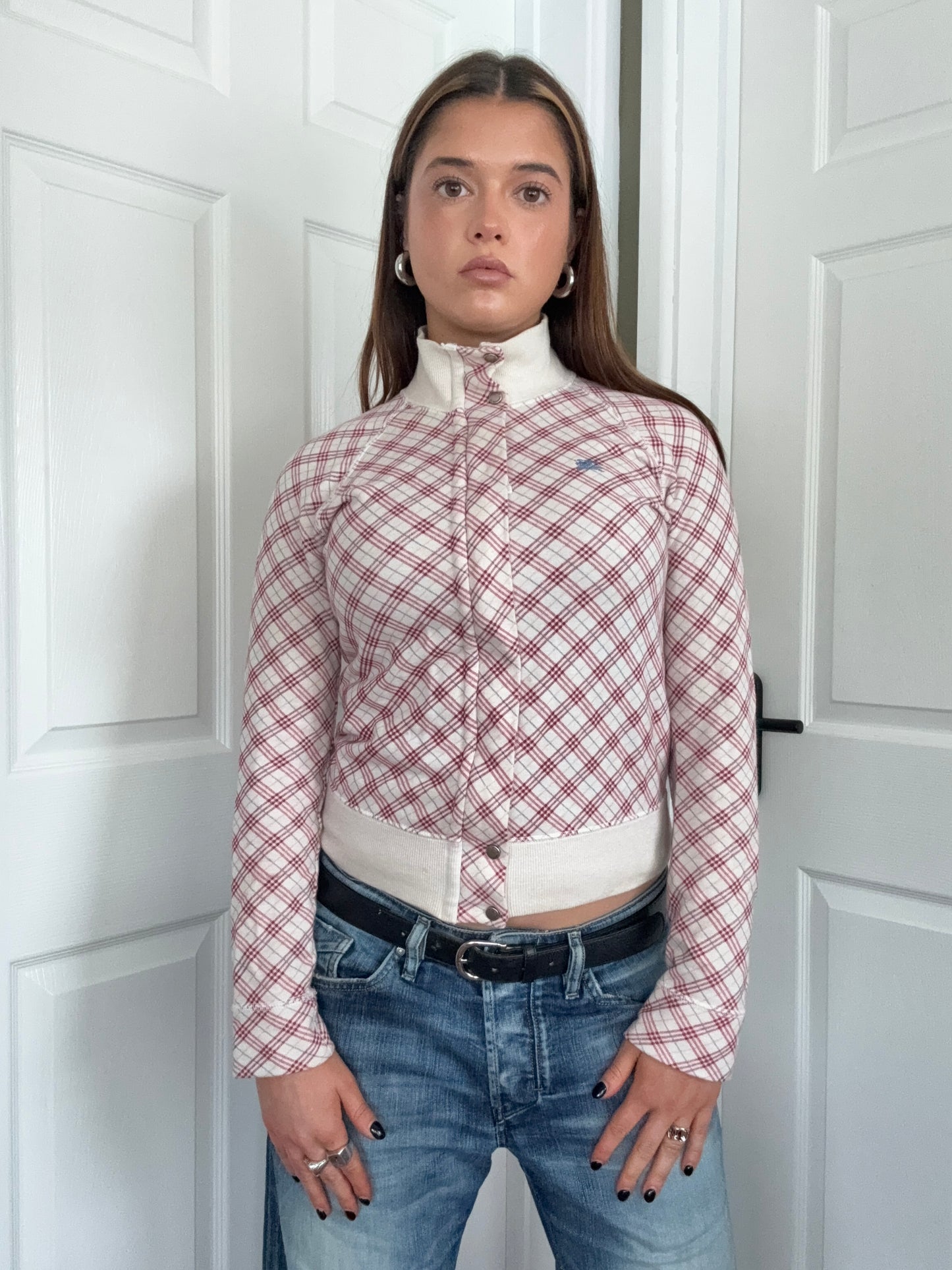 Burberry Zip Jumper (S)