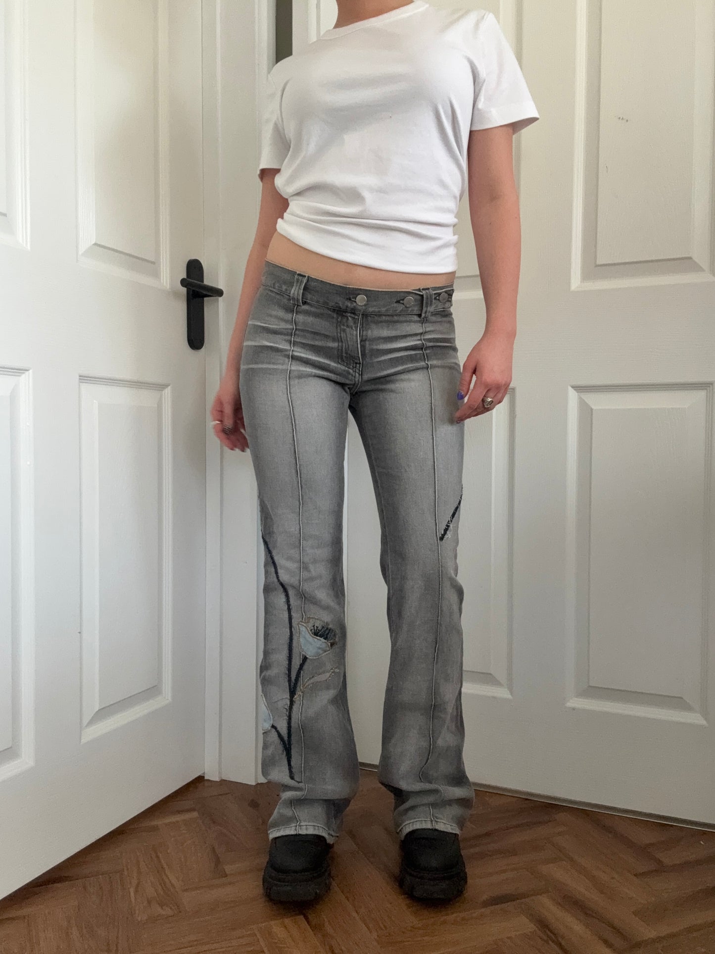 Miss Sixty Embroidered Jeans