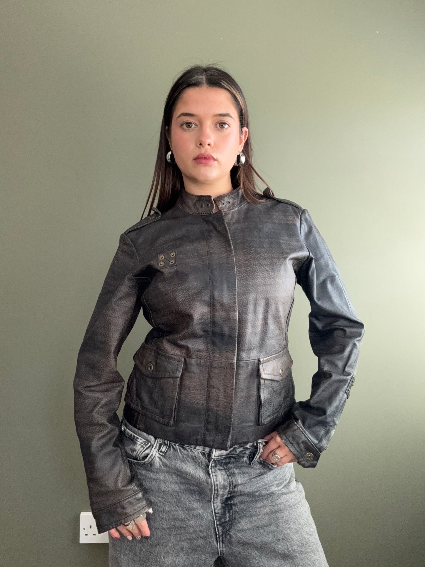 Morgan De Toi Leather Jacket (M)