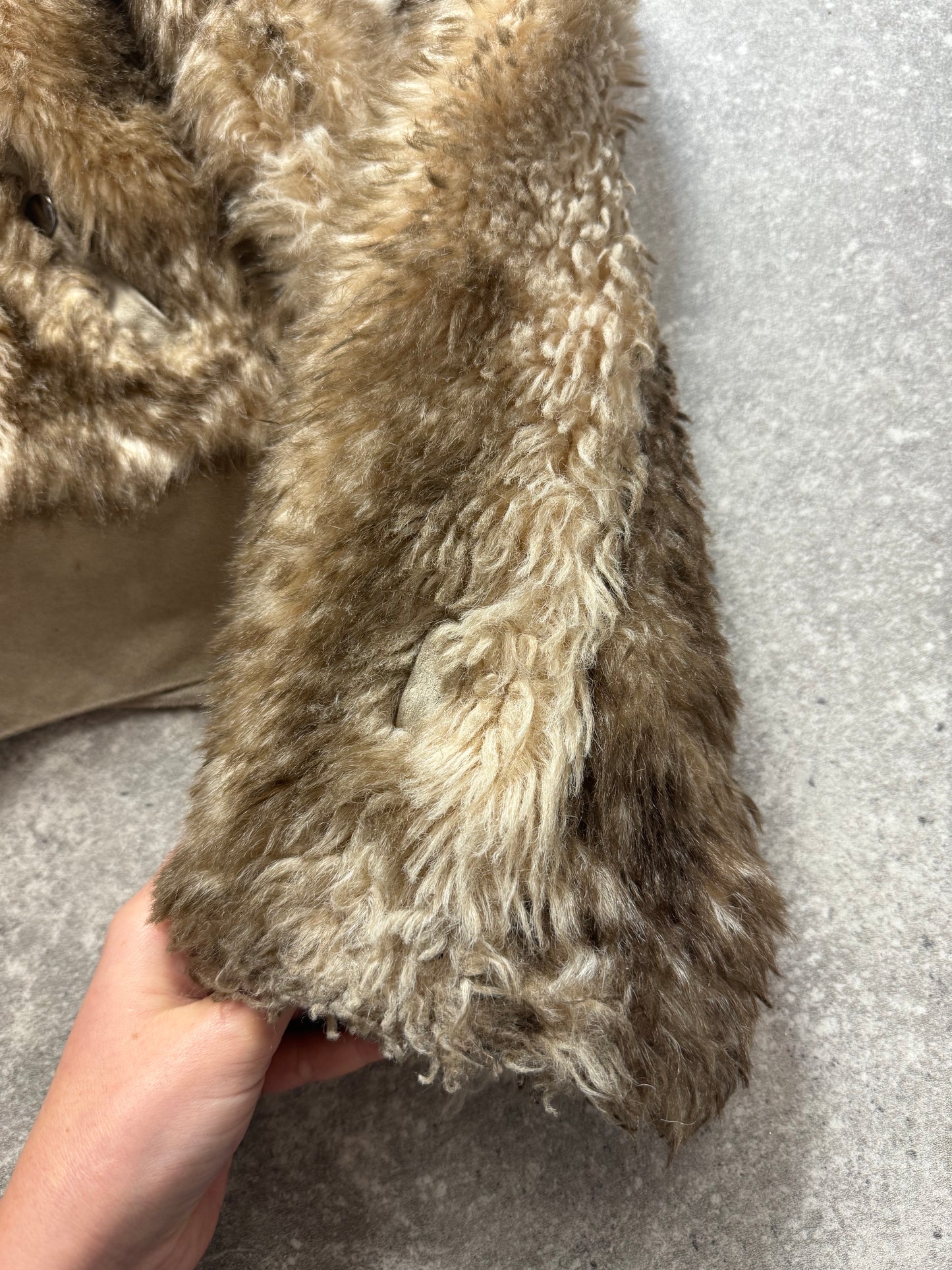 Morgan De Toi Faux Fur Jacket