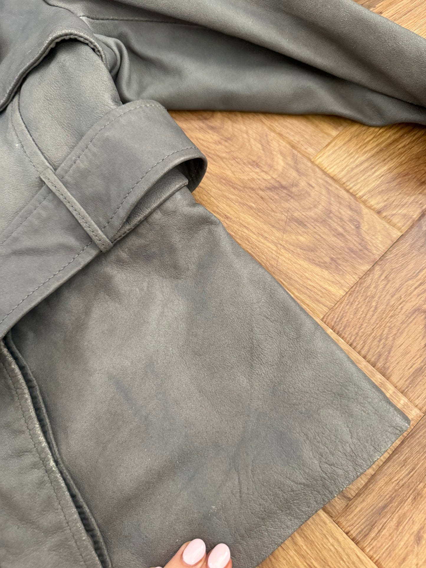 Allsaints 2 in 1 Leather Jacket (UK10)