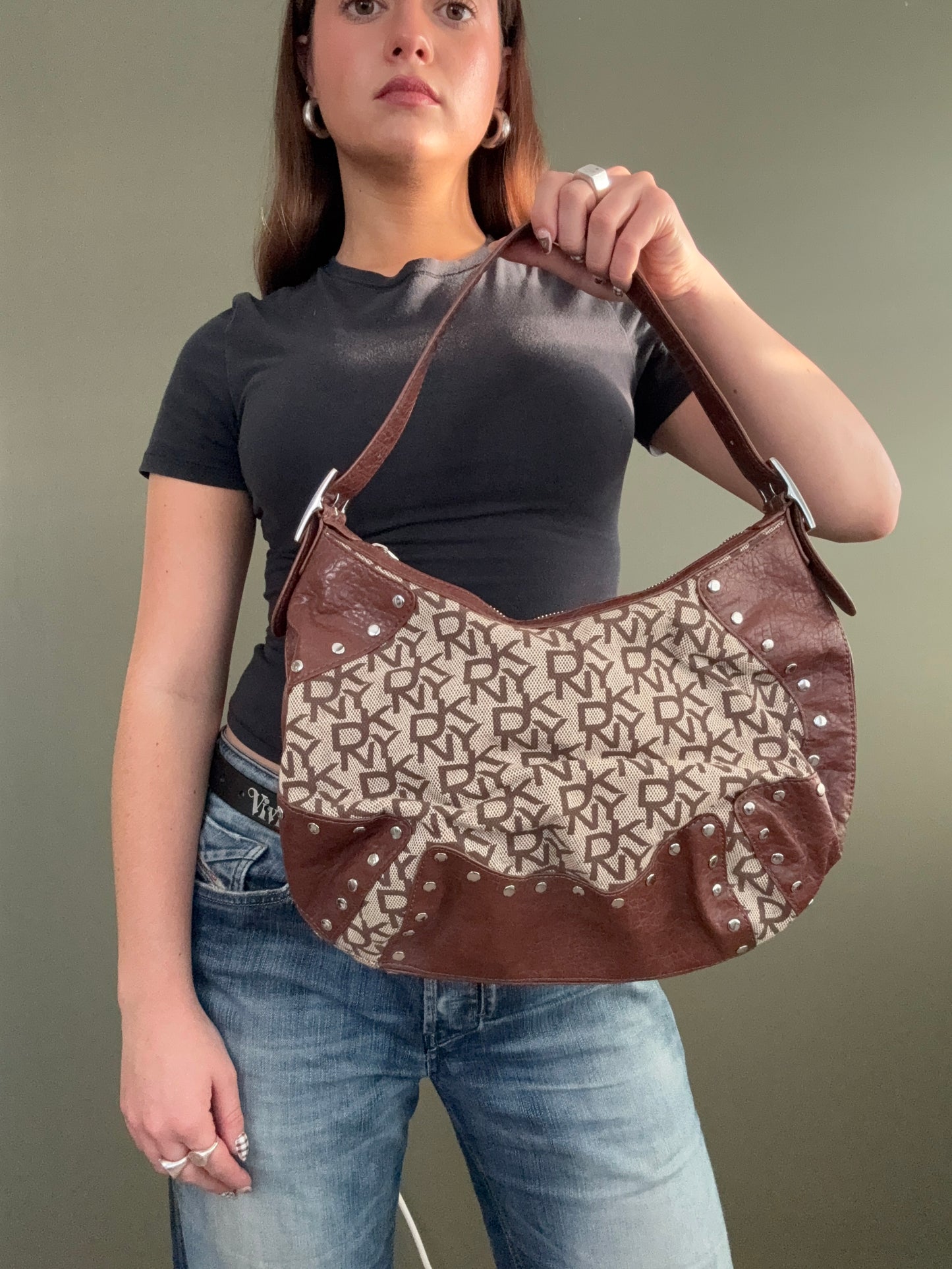 DKNY Studded Handbag