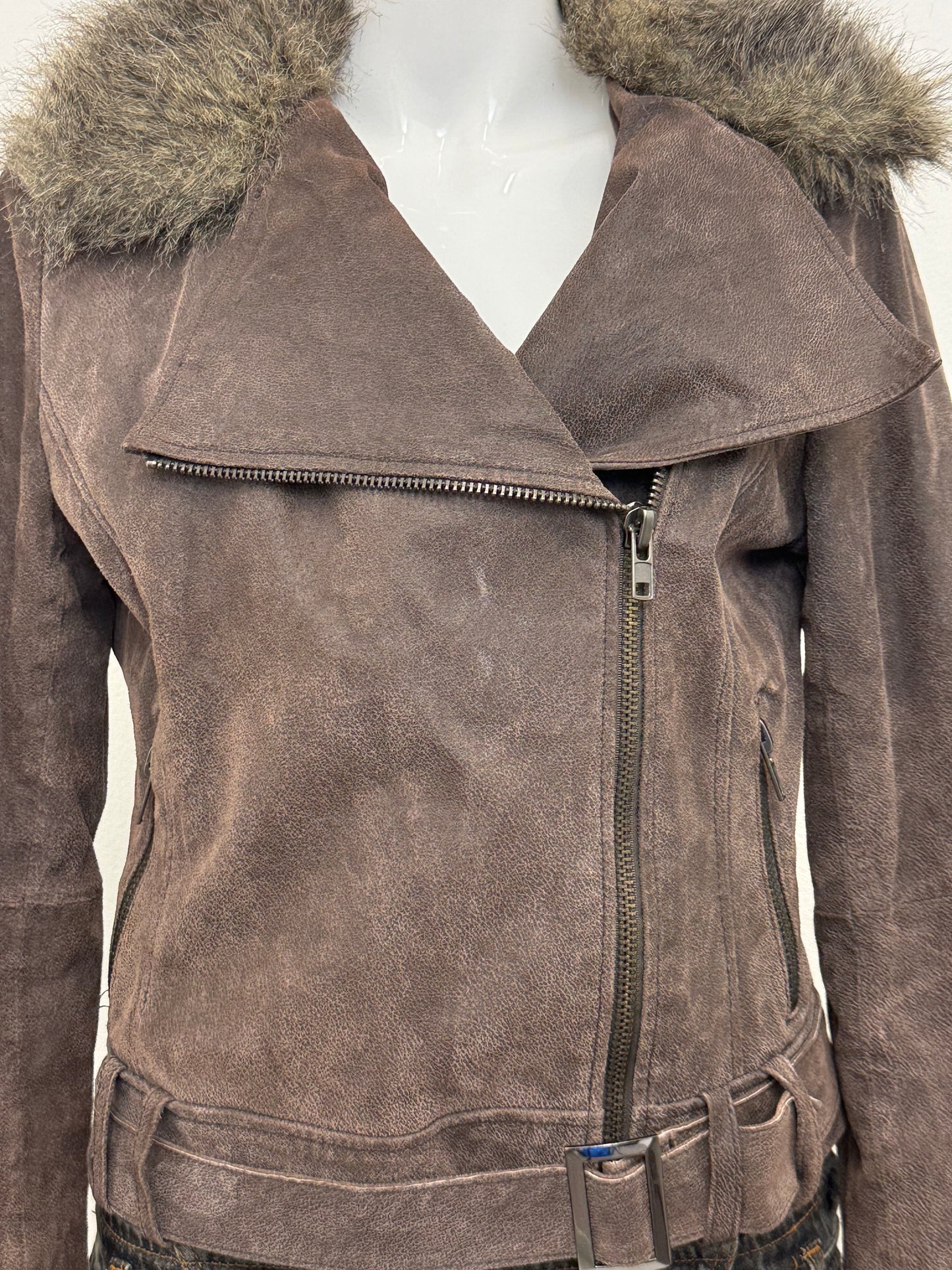 Jane Norman Suede Jacket (UK14)