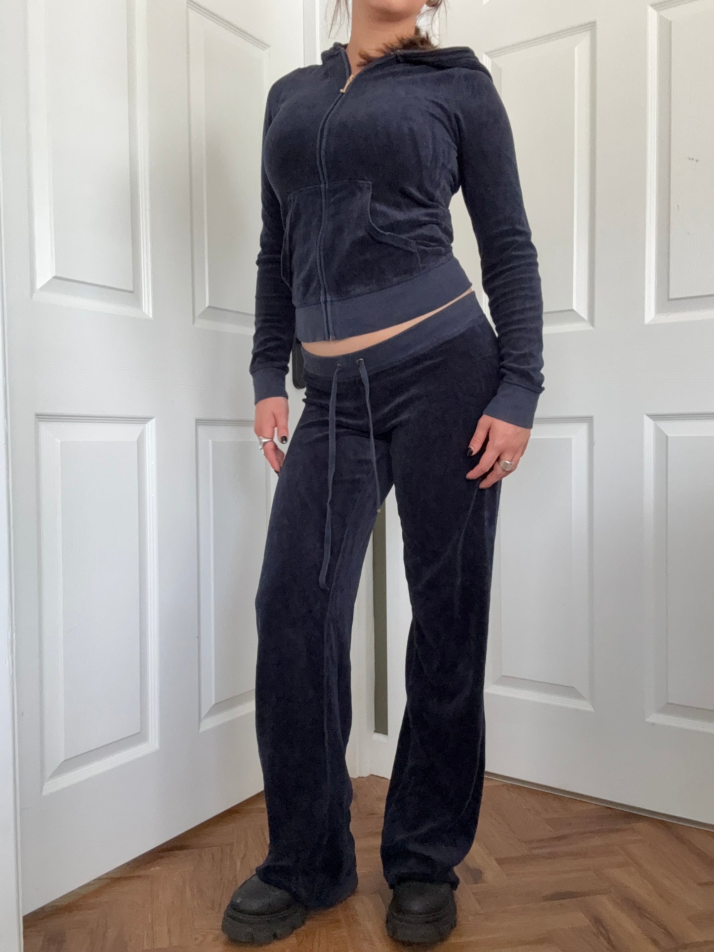Juicy Couture Navy Tracksuit (S)