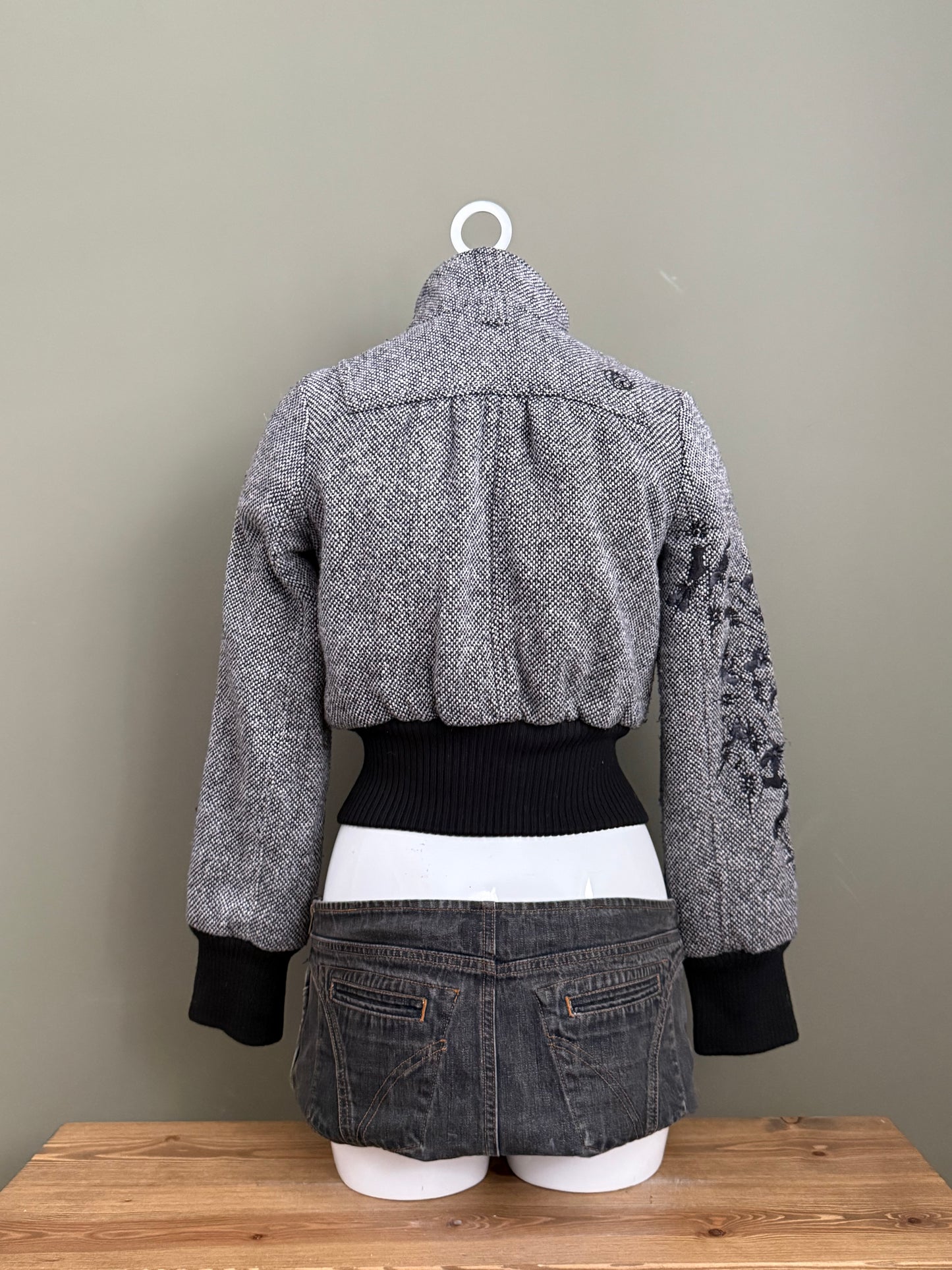 Y2K Bomber Jacket (UK8)