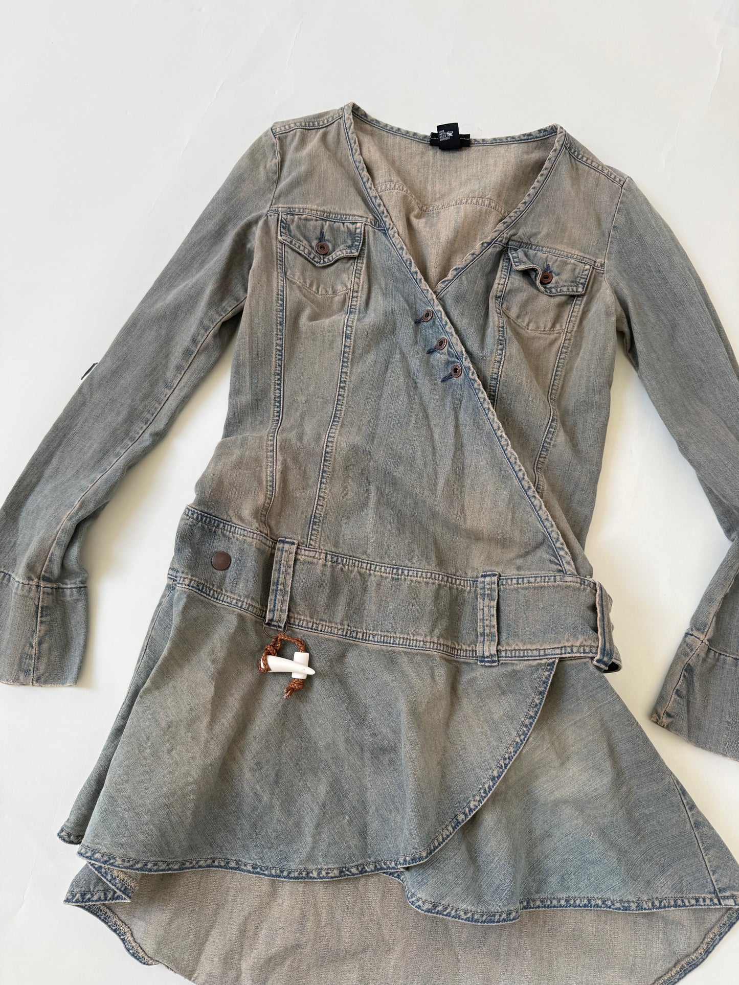 Diesel Denim Wrap Dress (L)