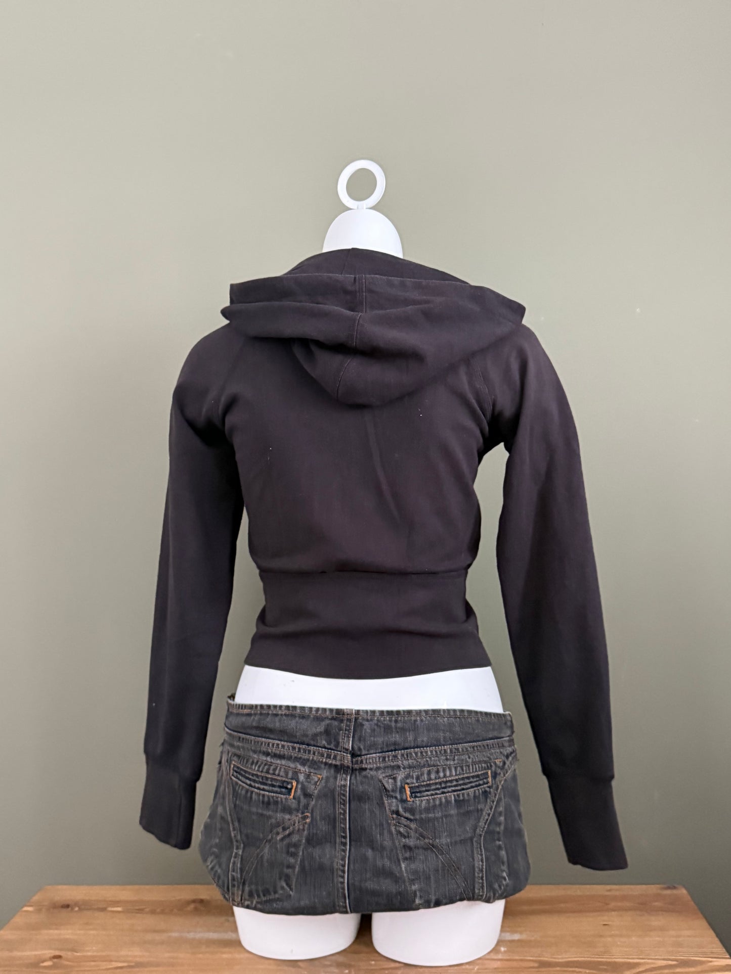 Armani Double Zip Hoodie (S)