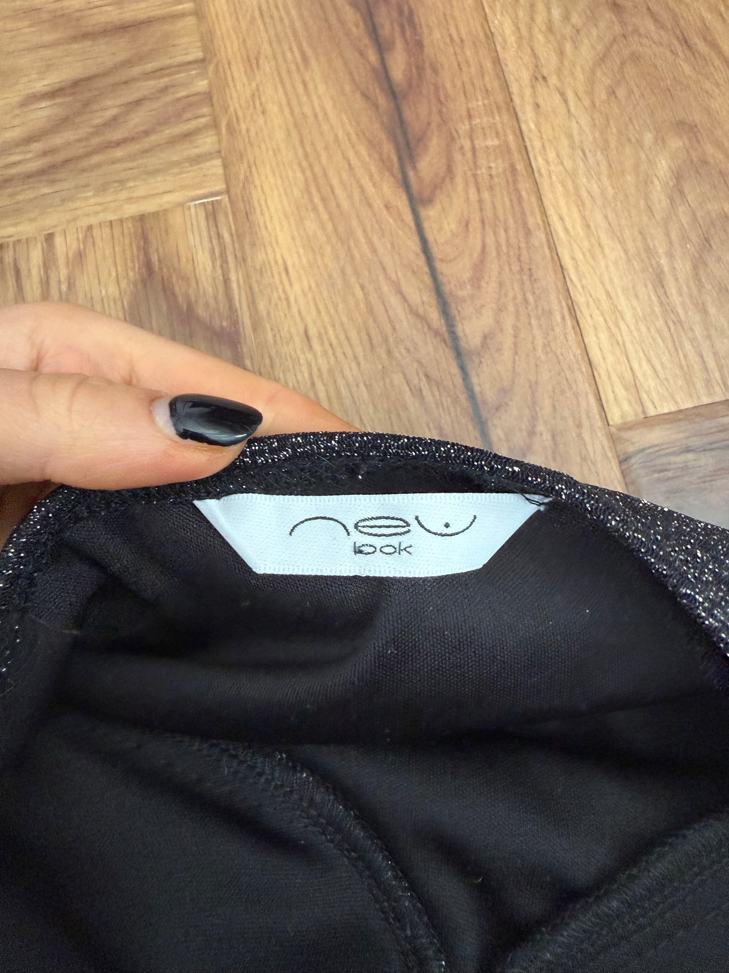 Sparkly Halterneck Top (UK10)