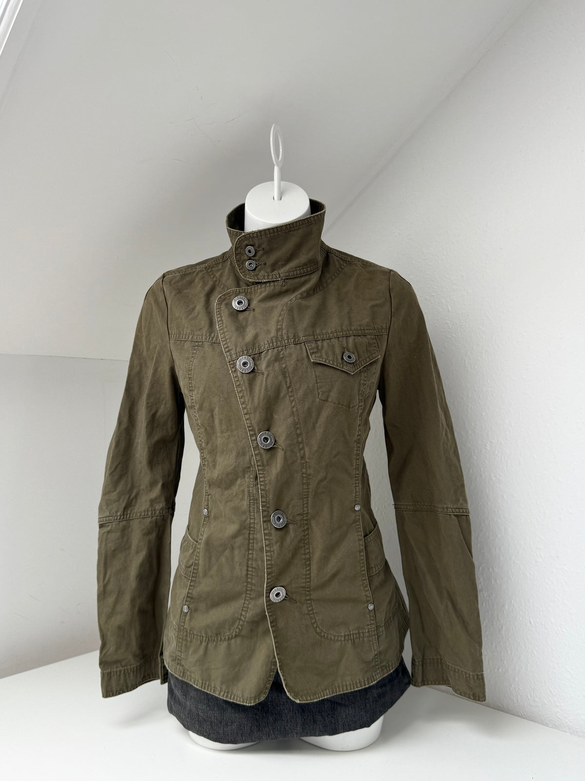 Diesel Asymmetric Fitted Jacket