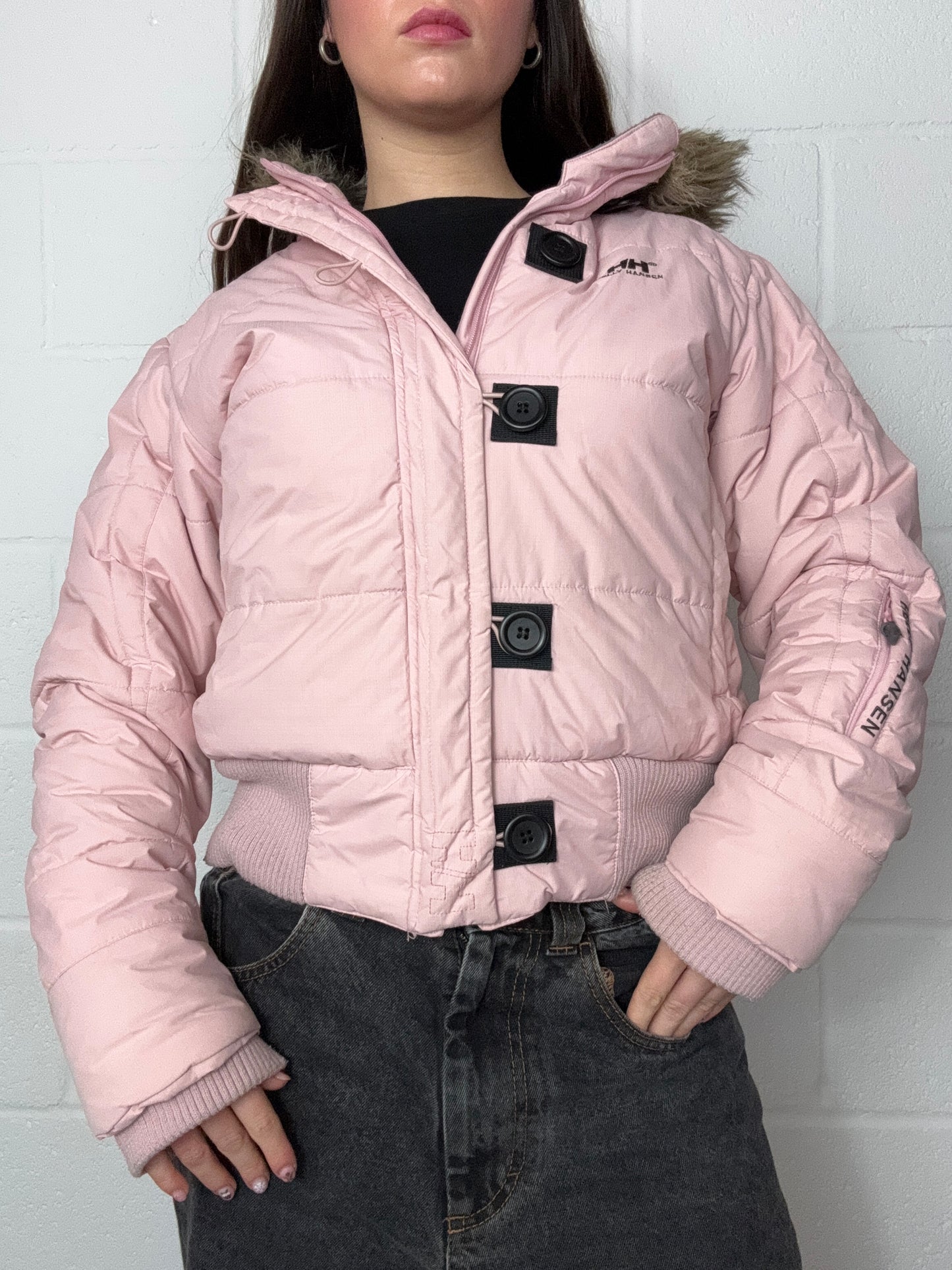 Helly Hansen Pink Puffer Jacket (M)