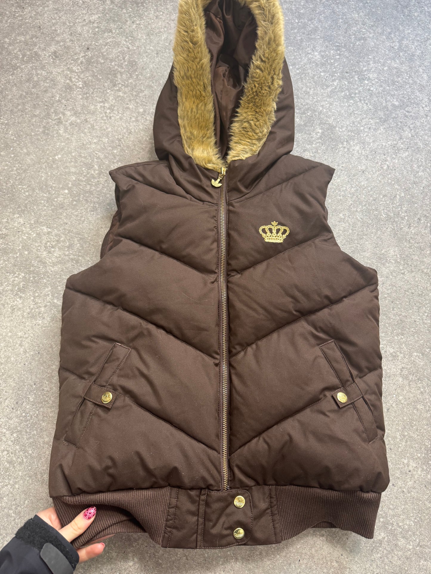 Adidas Brown Gilet (UK8)