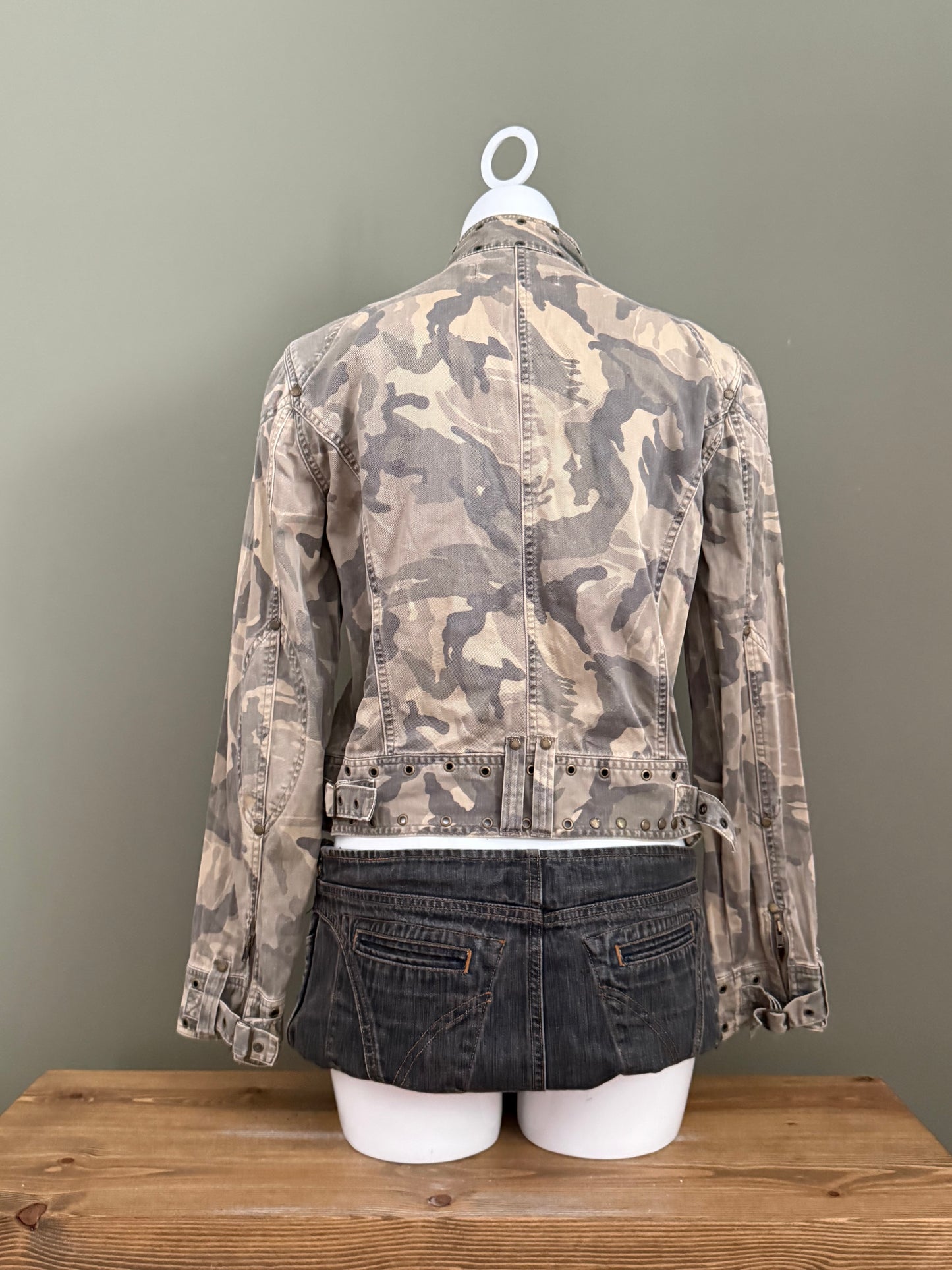 Camo Cargo Jacket (UK14)