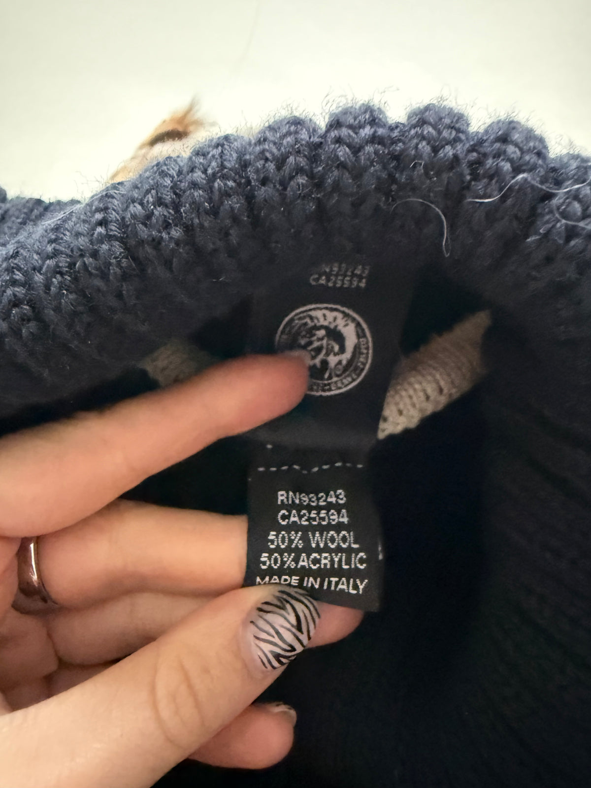 Diesel Knit Wool Jumper (M)