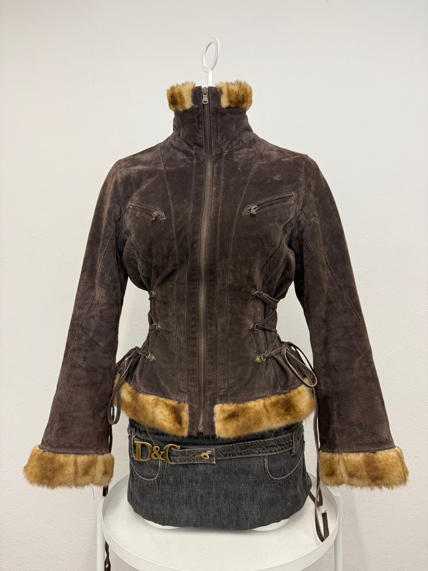 Suede Corset Jacket (S)