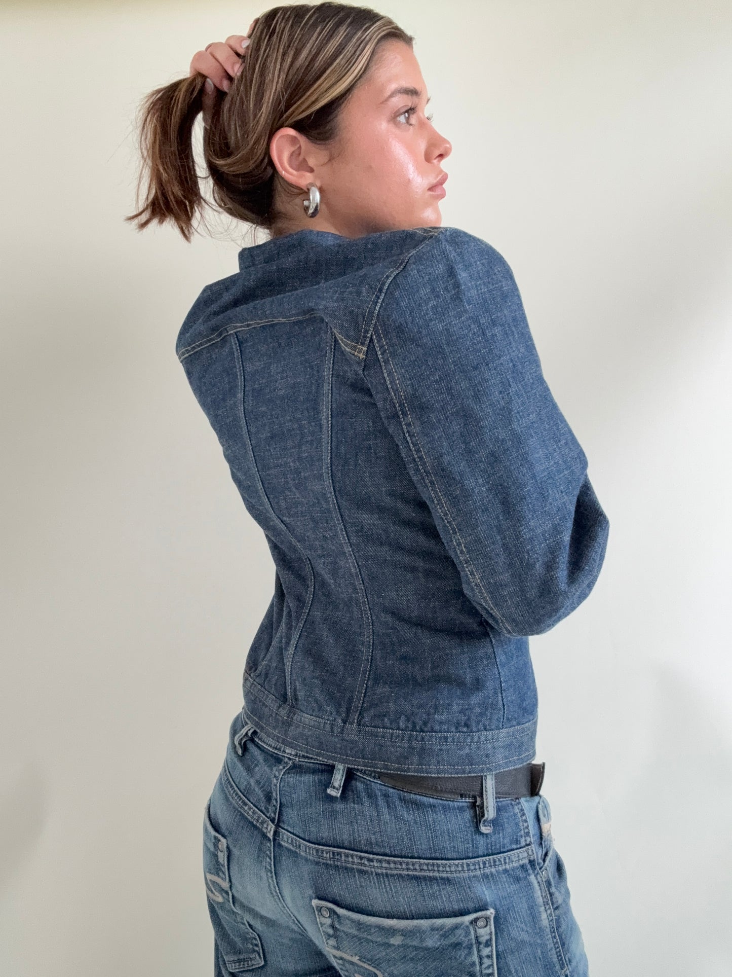 Vintage Dolce & Gabbana Fitted Denim Jacket (M)