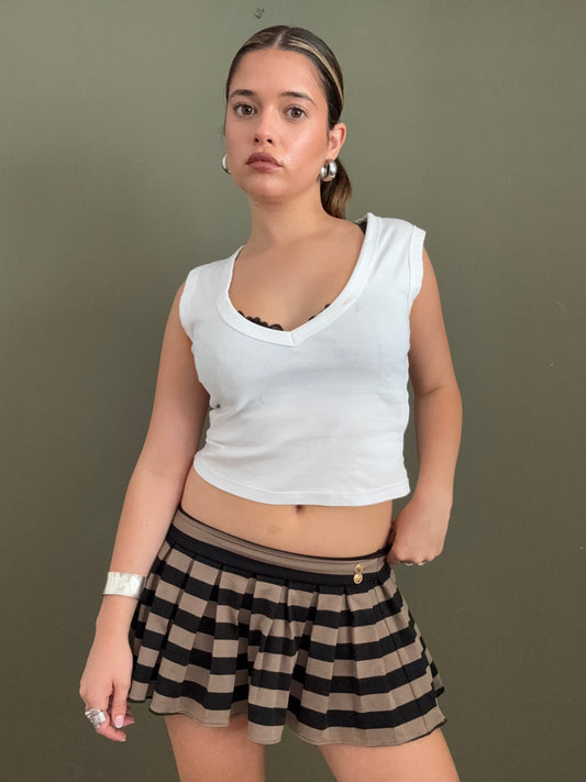 Juicy Couture Striped Mini Skirt (S)