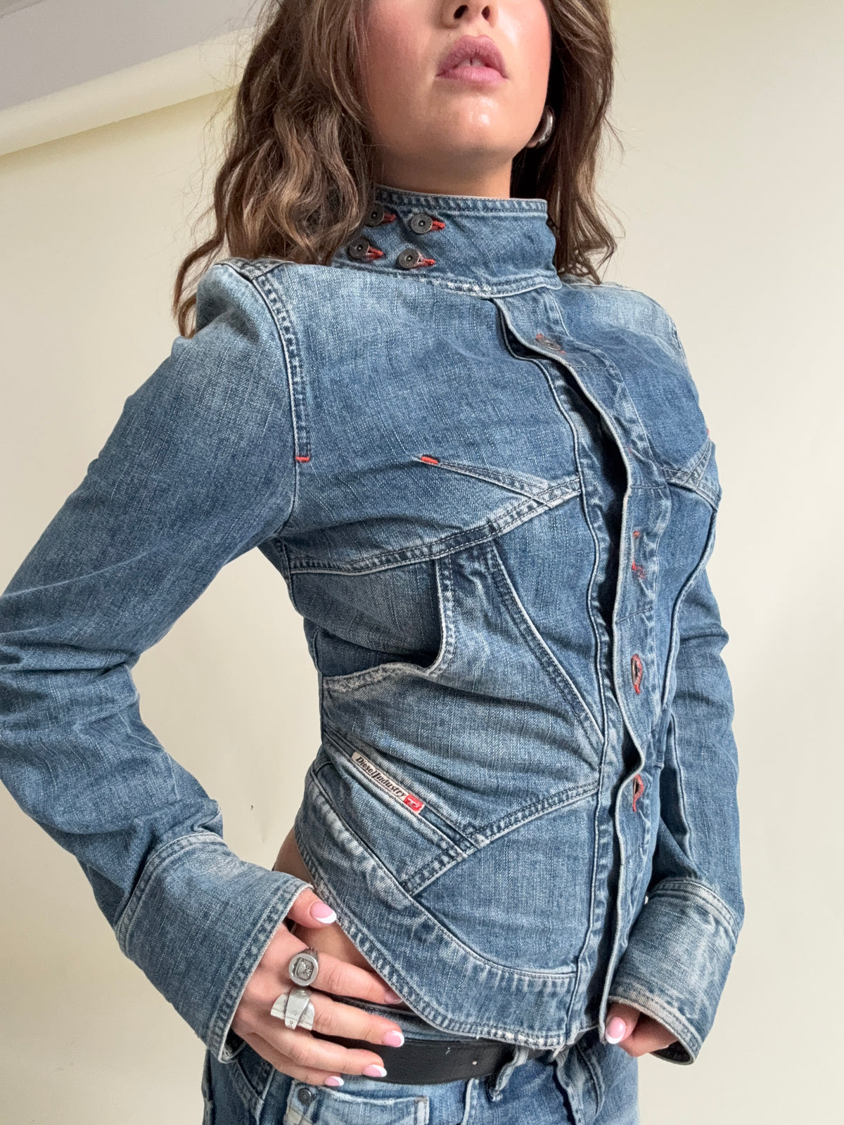 Diesel Denim Corset Jacket (L)