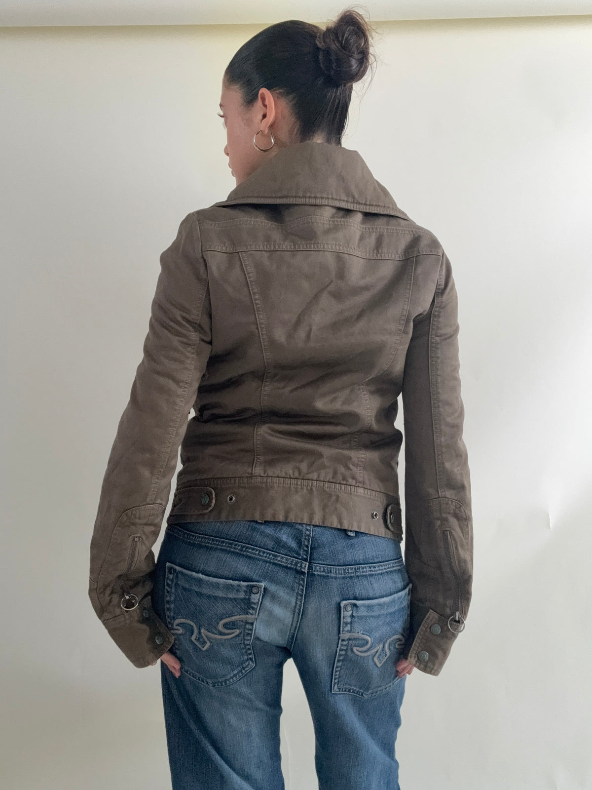 Diesel Funnel Neck Fitted Jacket (M)