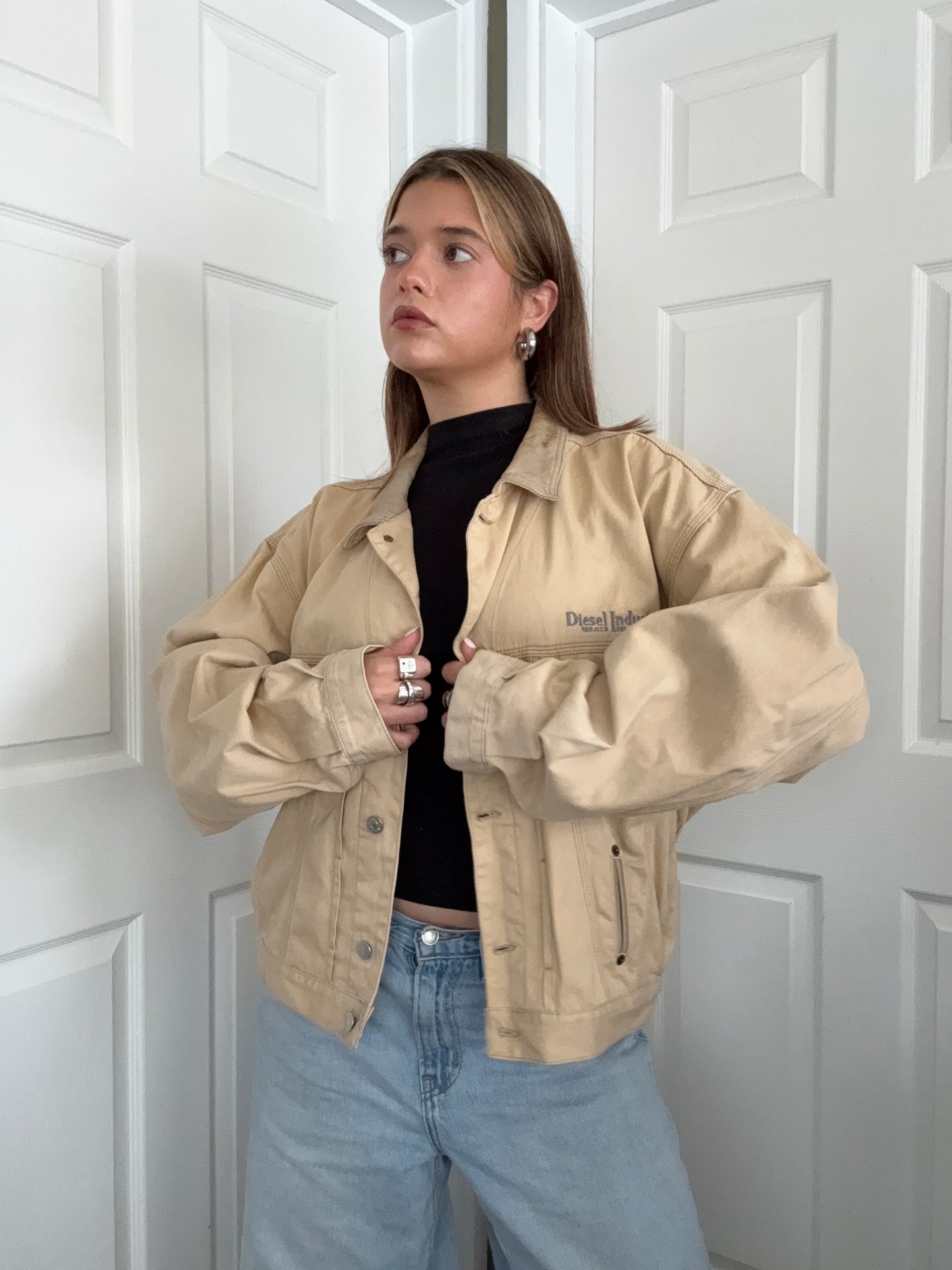 Vintage Diesel Trucker Jacket (L)