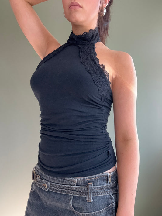 Morgan De Toi Halterneck Top (S)