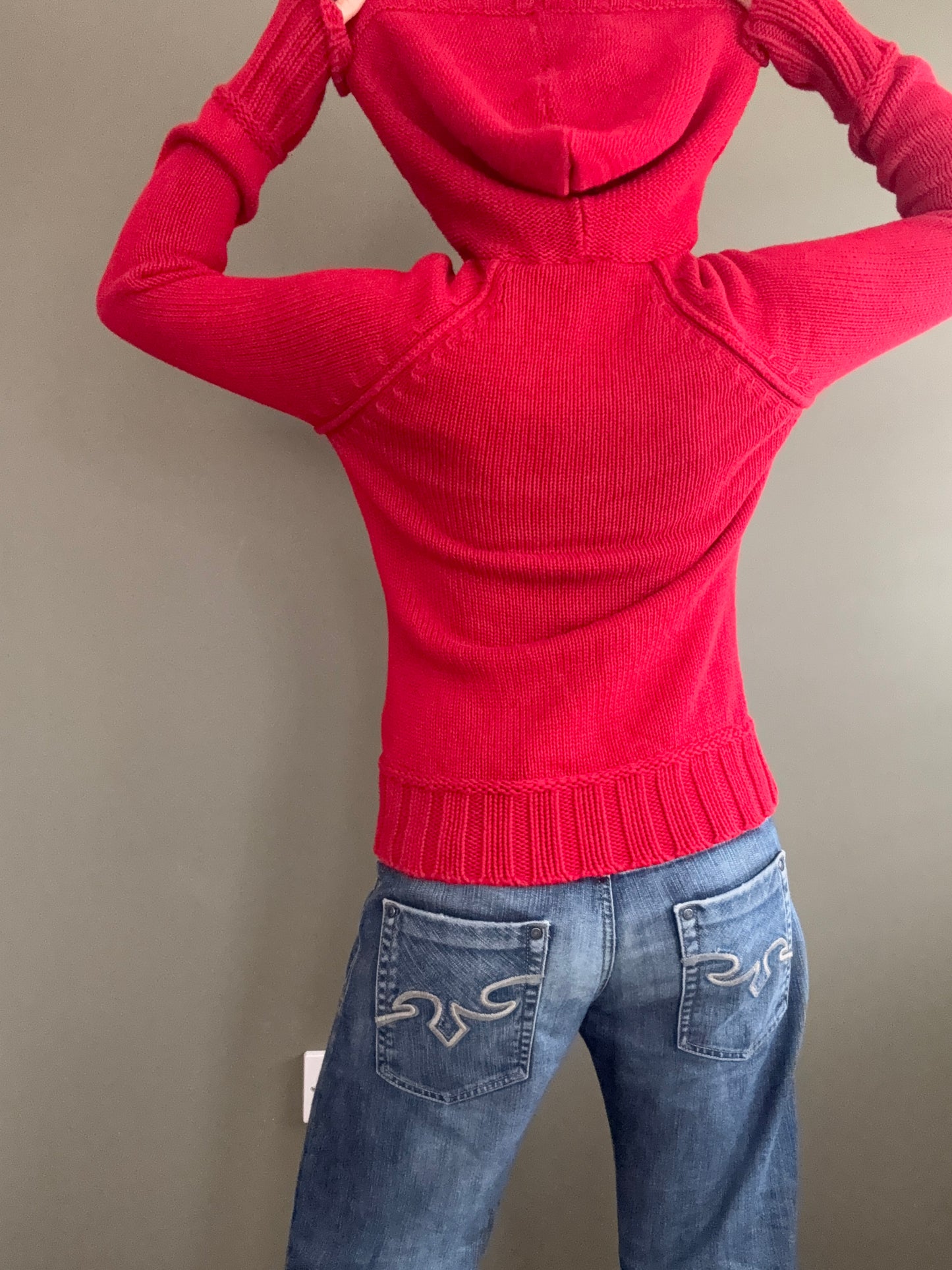 DKNY Knit Zip Jumper (L)