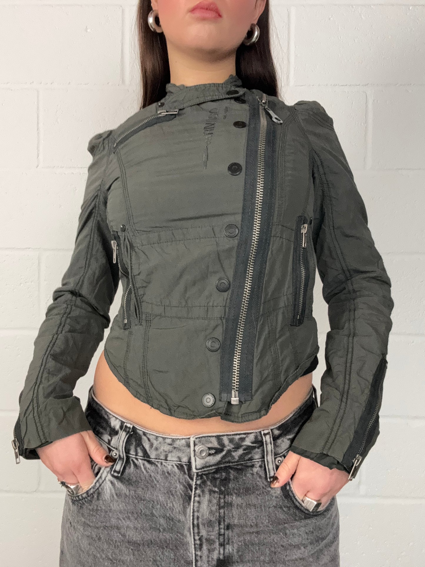 Fitted Utility Style Jacket (UK10)