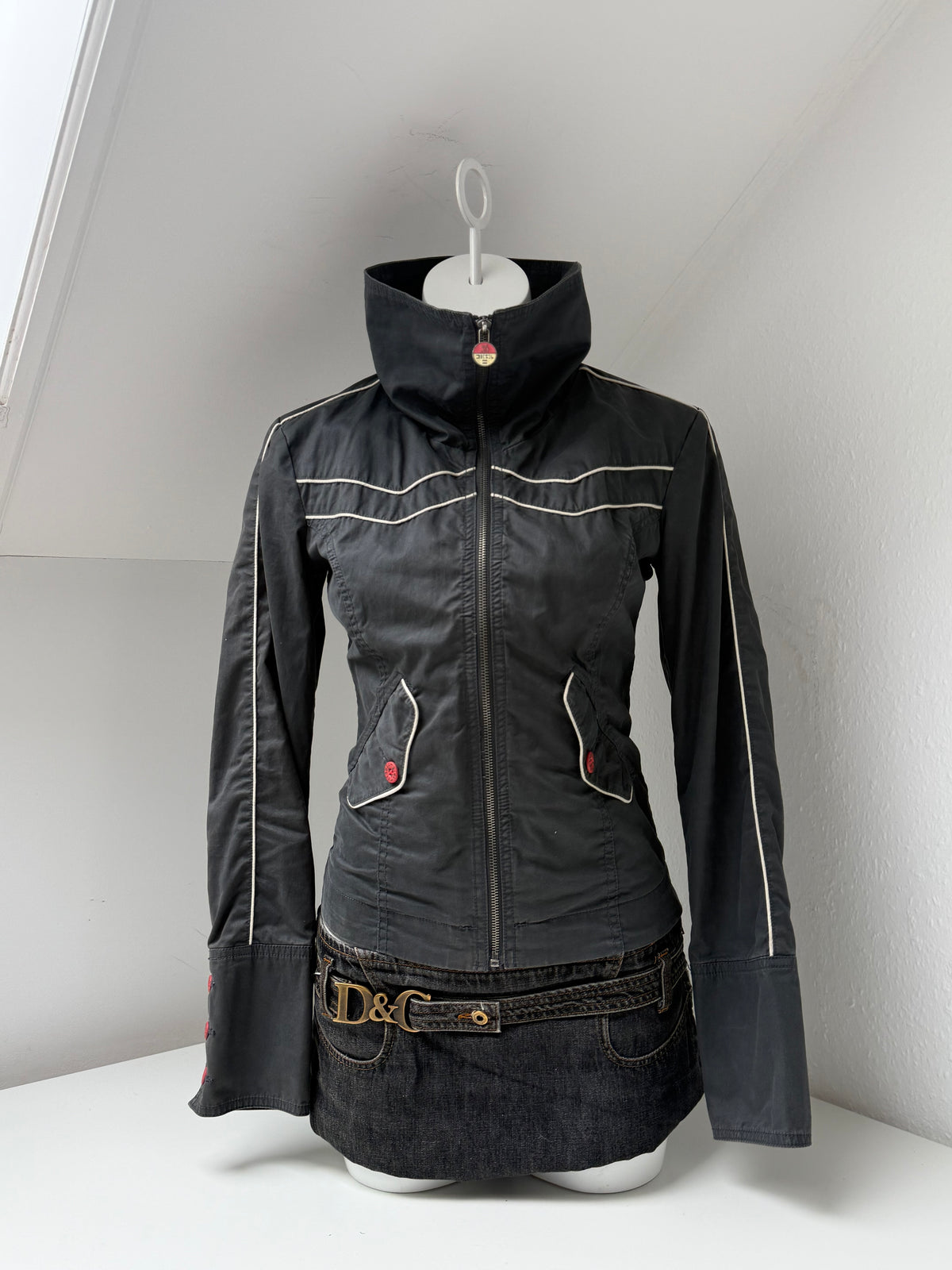 Vintage Diesel Funnel Neck Jacket (S)