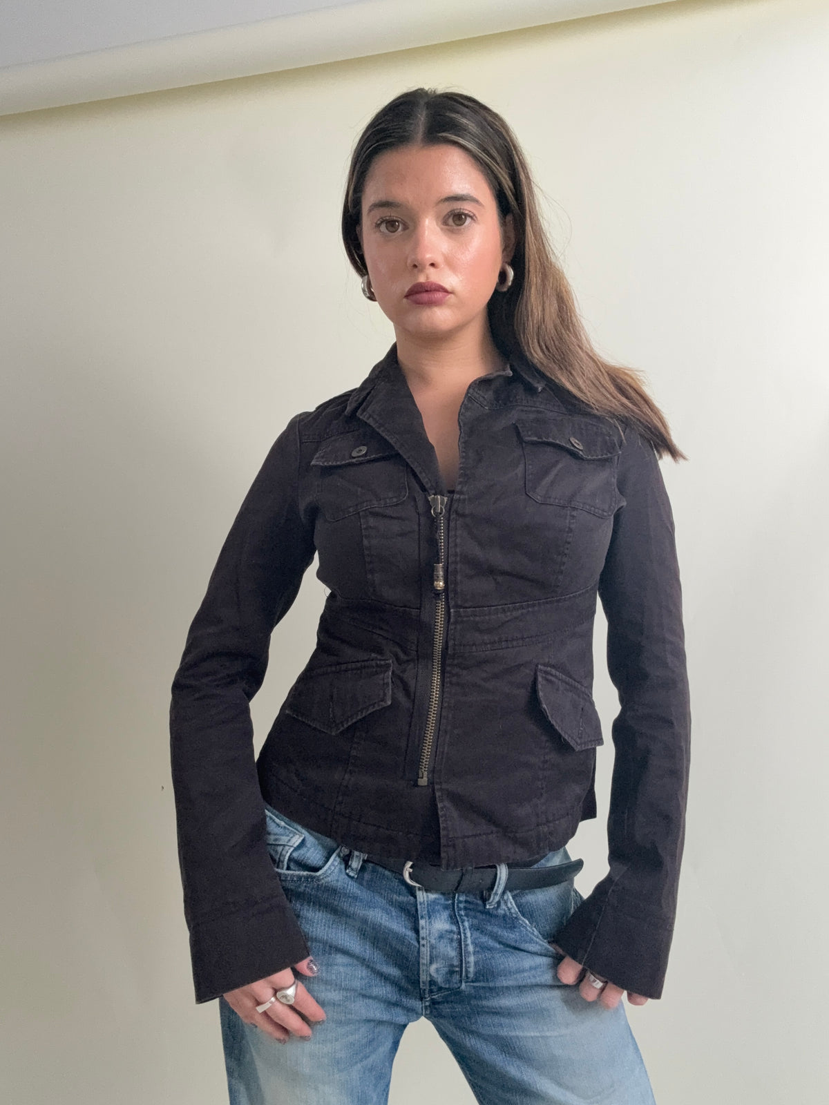 Diesel Asymmetric Utility Jacket (M)